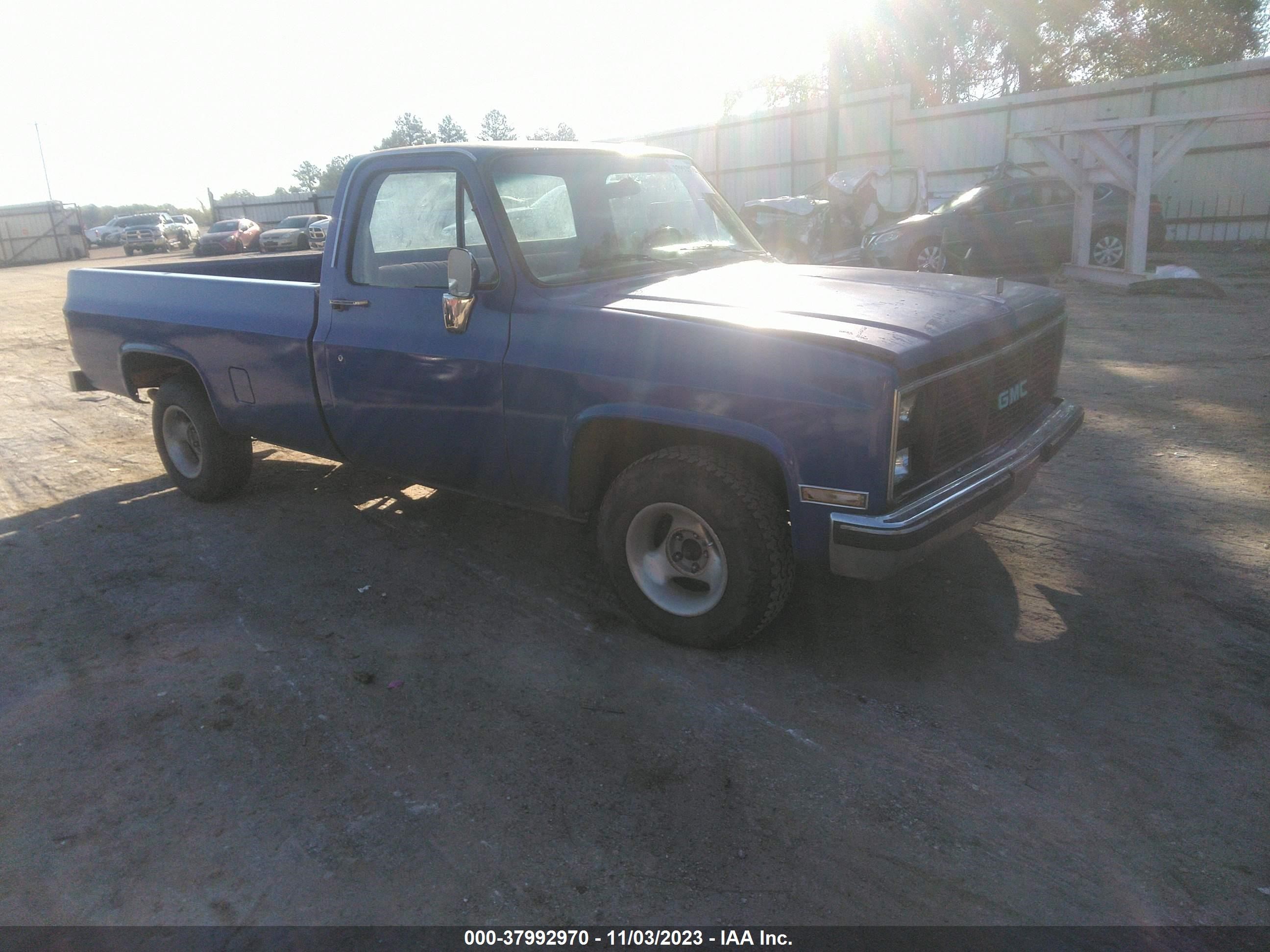 GMC NULL 1986 1gtdc14h2gj512653