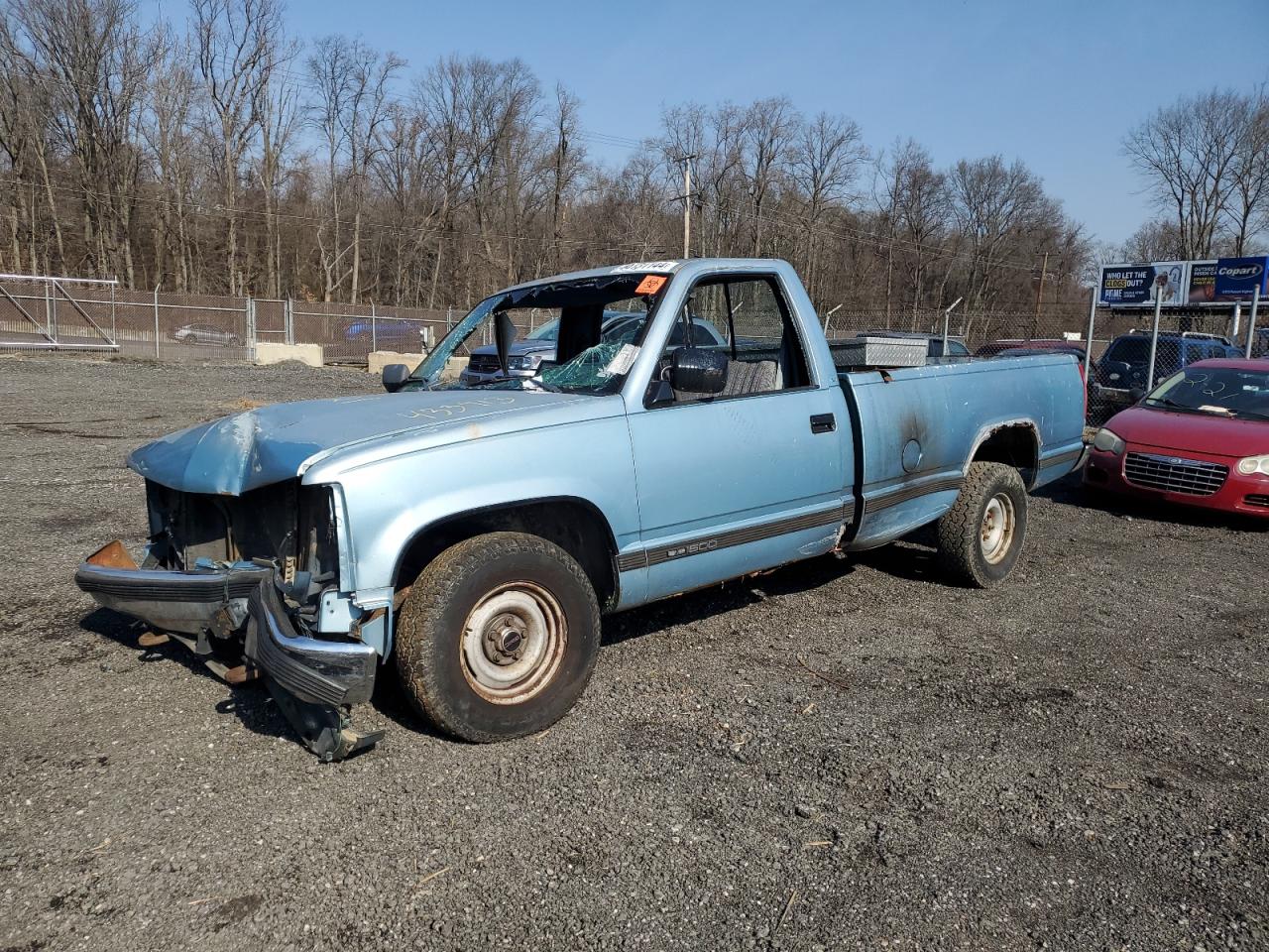 GMC SIERRA 1990 1gtdc14k0le532964