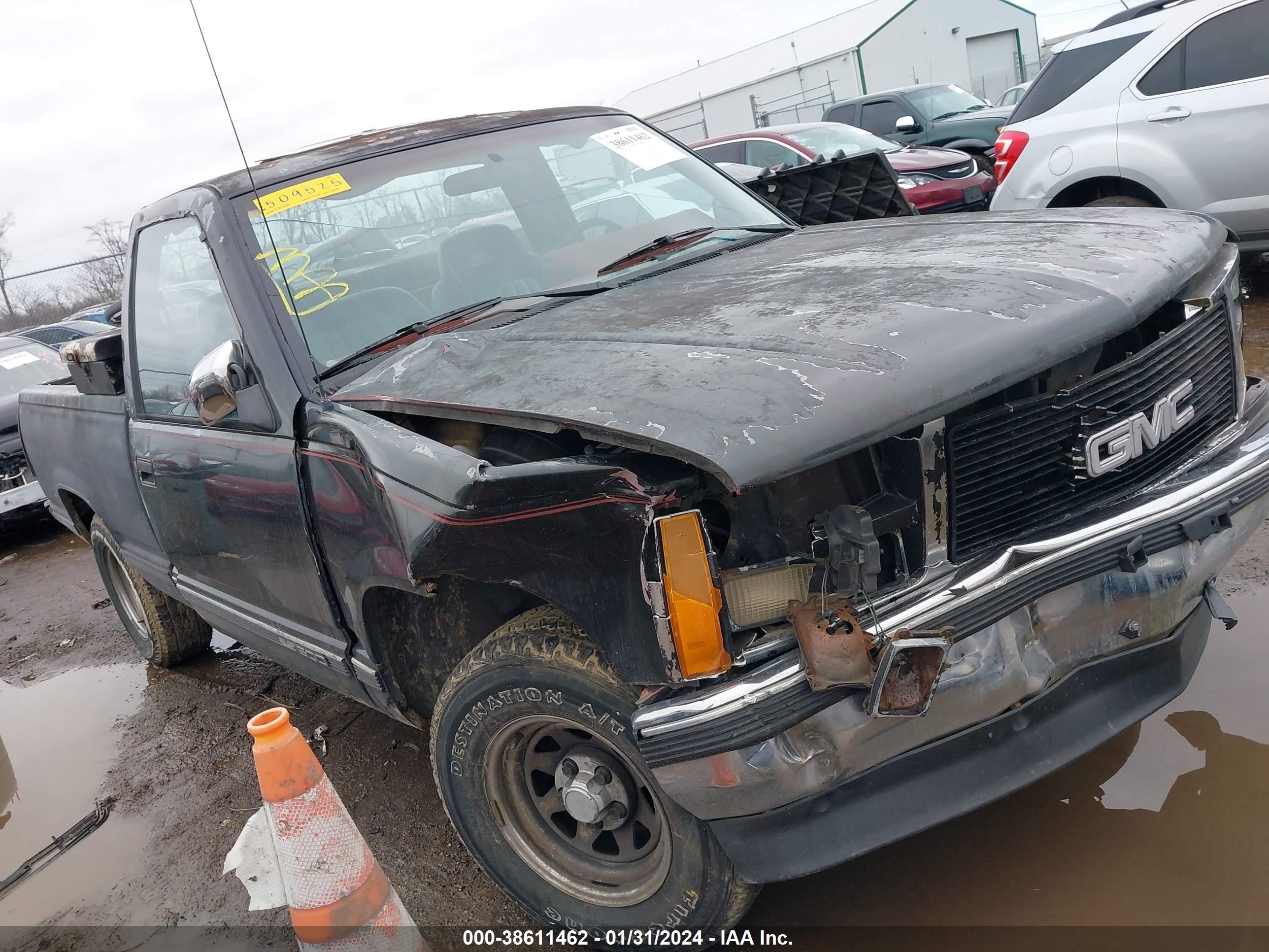 GMC SIERRA 1989 1gtdc14k3kz509525