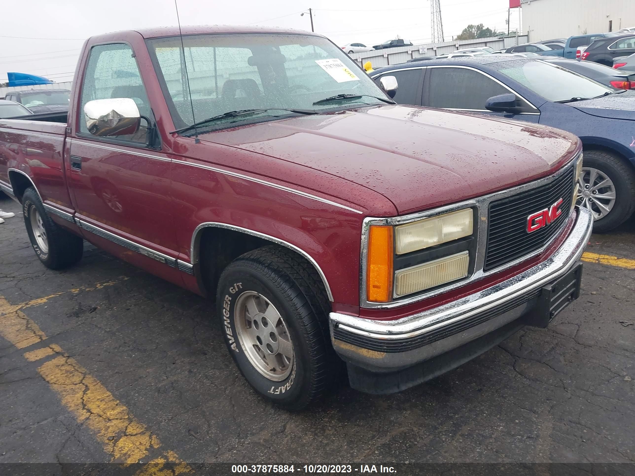 GMC SIERRA 1993 1gtdc14k5pz515995