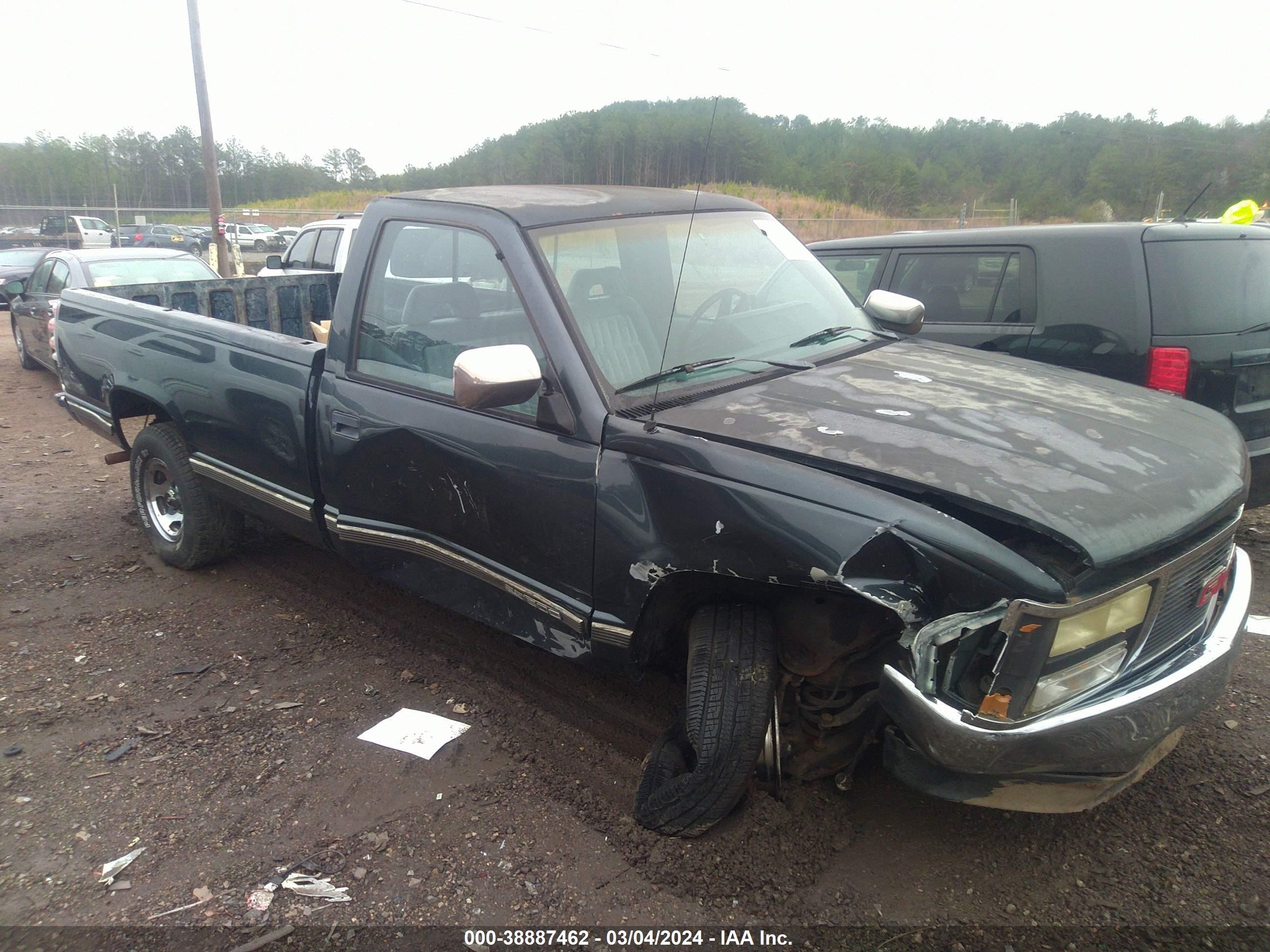 GMC SIERRA 1990 1gtdc14k8le536065