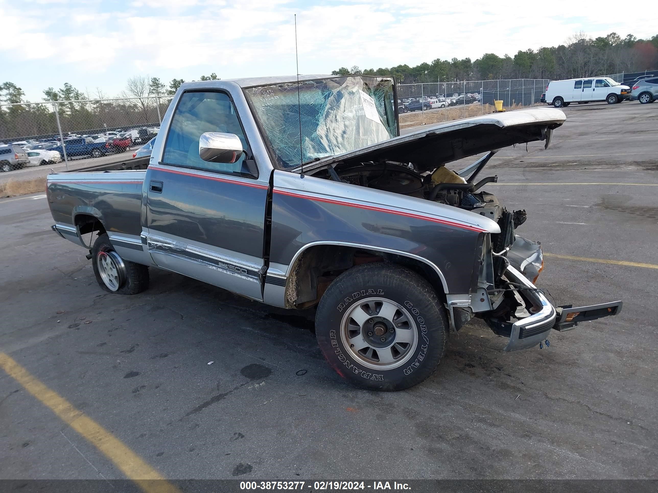 GMC SIERRA 1992 1gtdc14k9ne528995