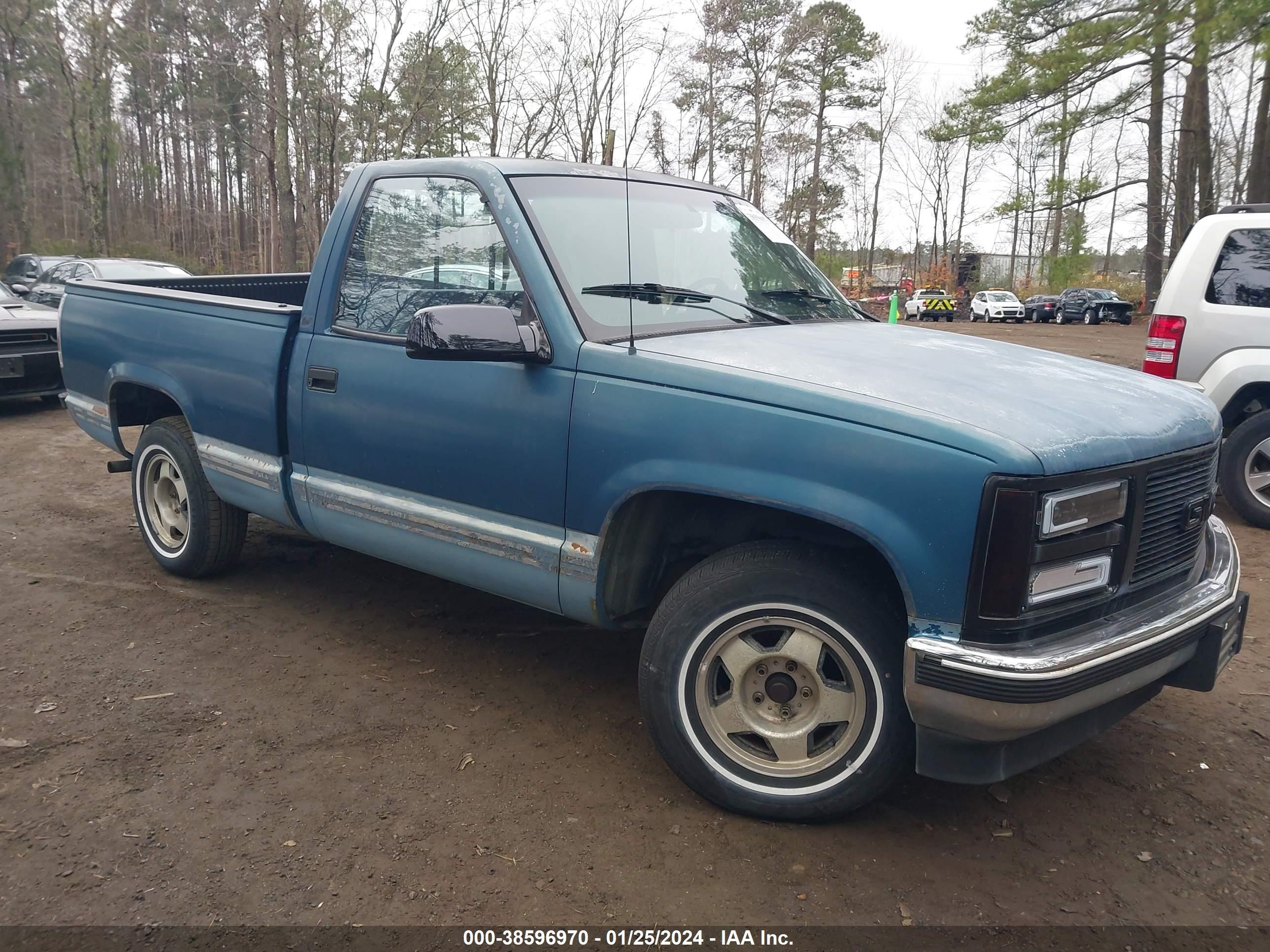 GMC SIERRA 1991 1gtdc14z8mz537207