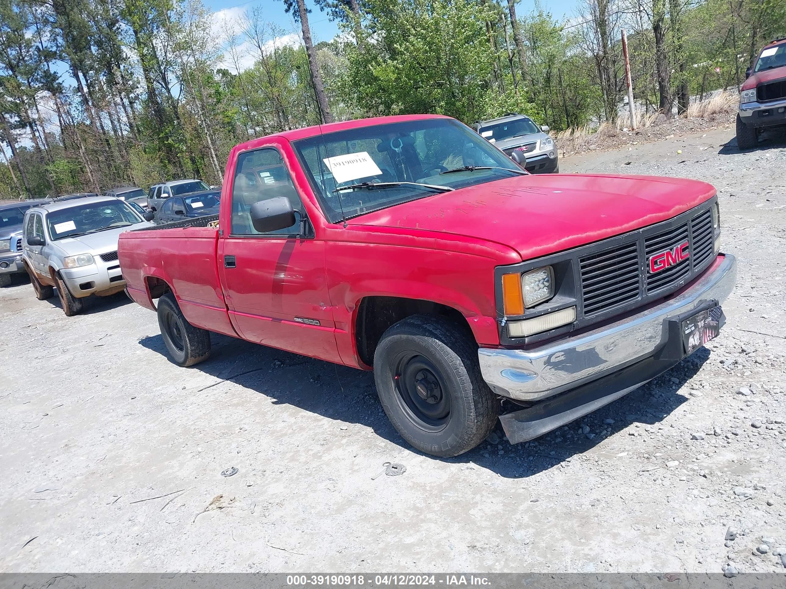 GMC SIERRA 1993 1gtdc14z9pz526236