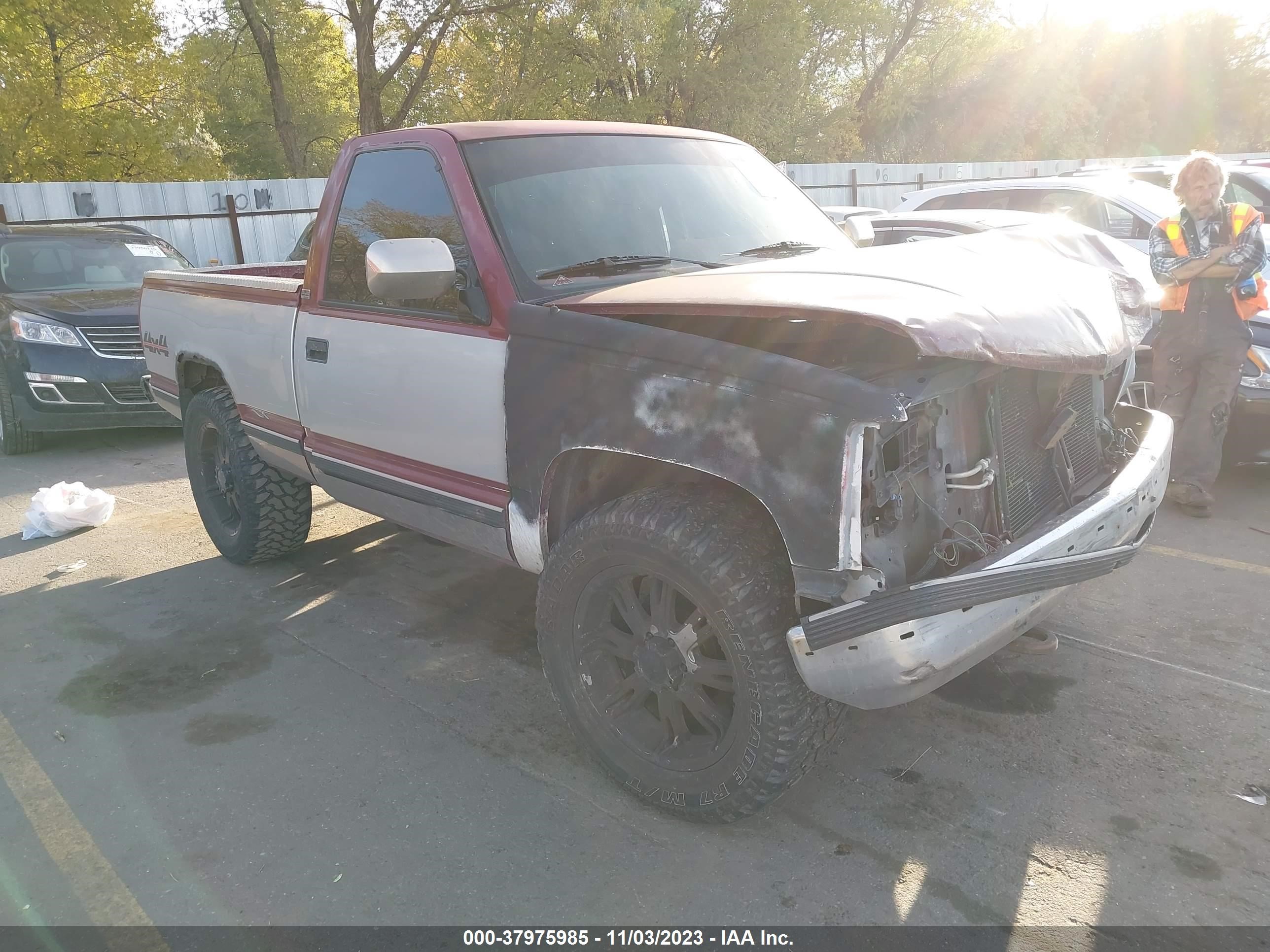 GMC SIERRA 1989 1gtdk14k5kz543601