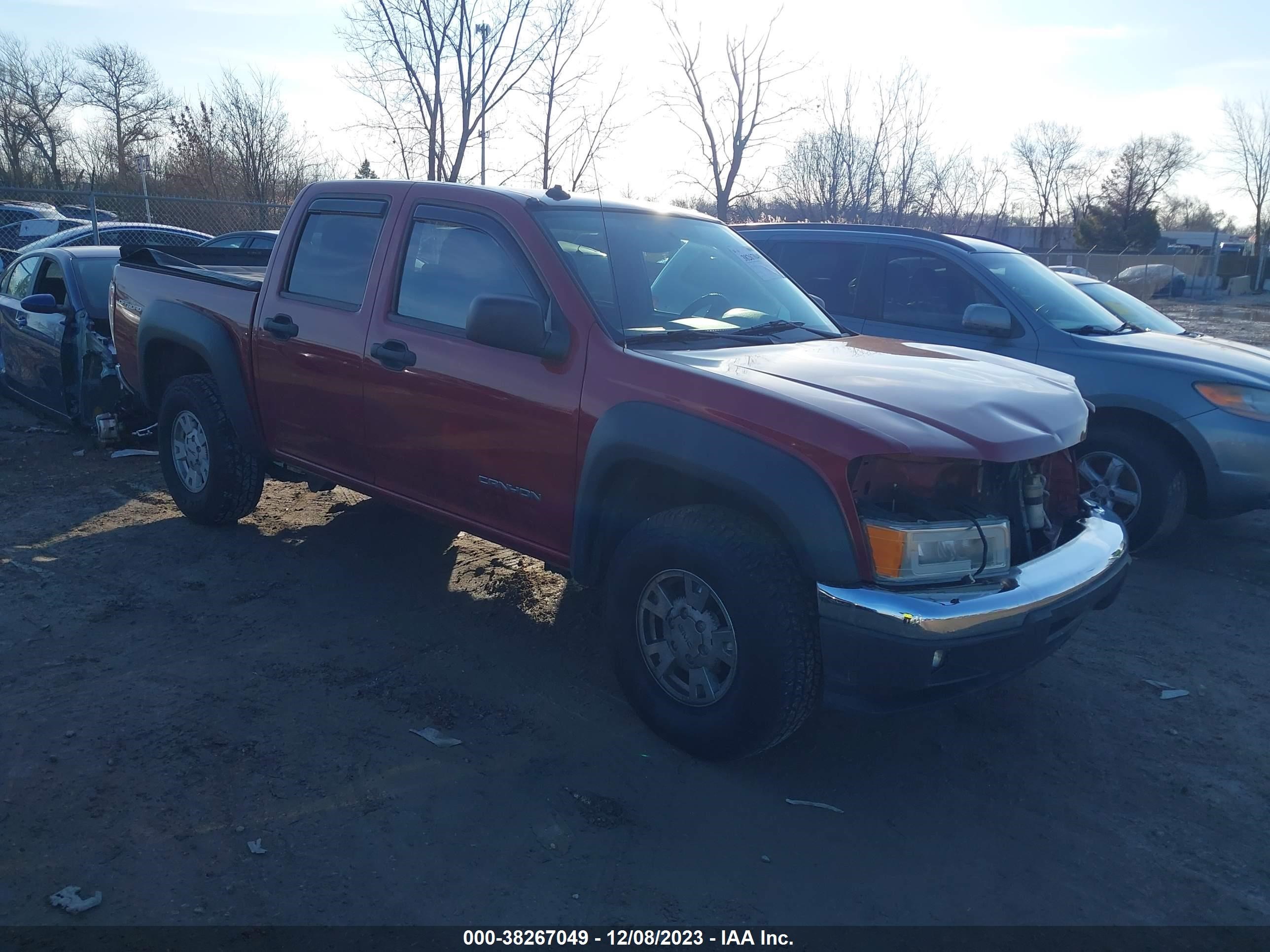 GMC CANYON 2005 1gtds136058141189