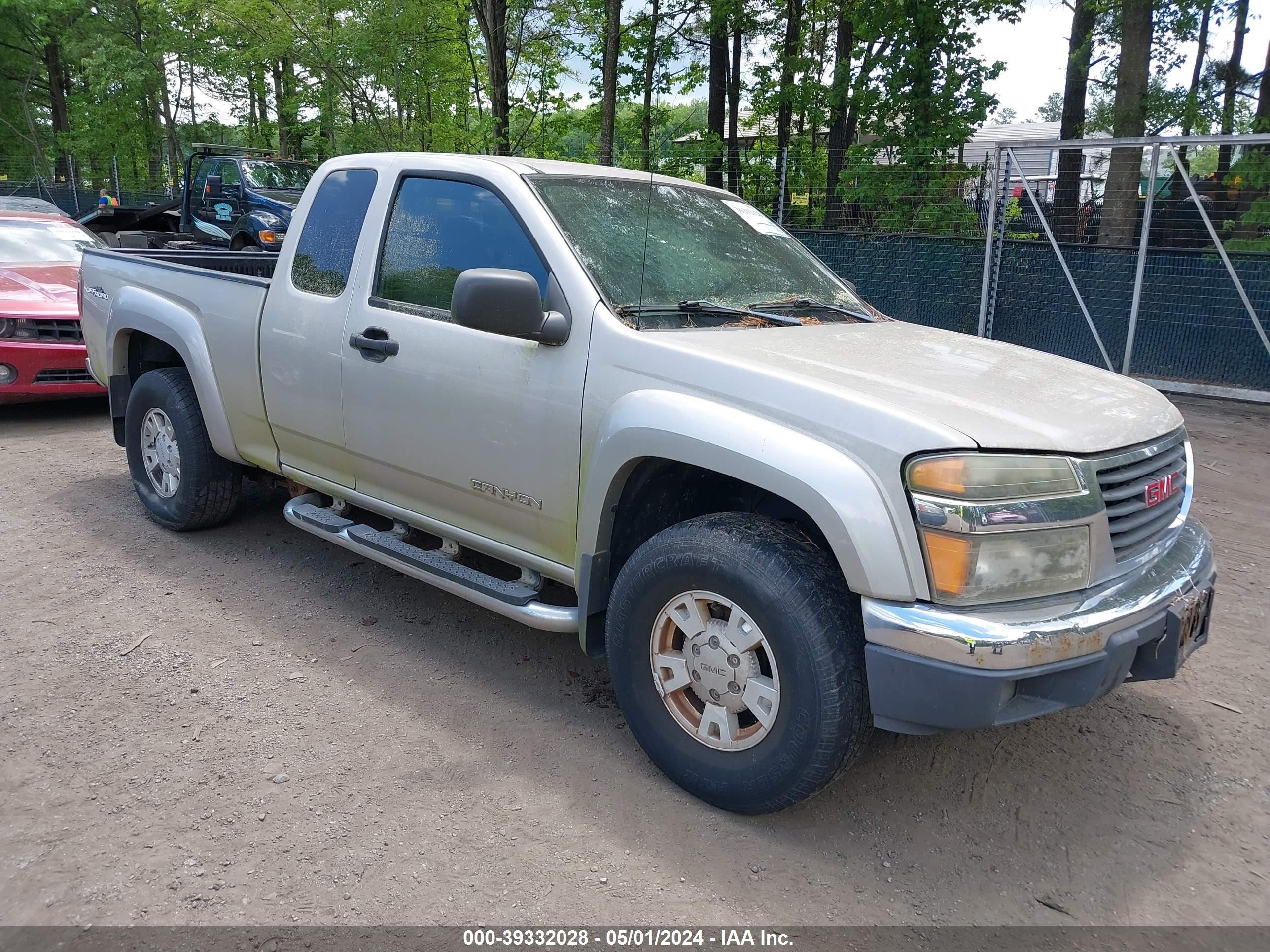 GMC CANYON 2004 1gtds196548186344