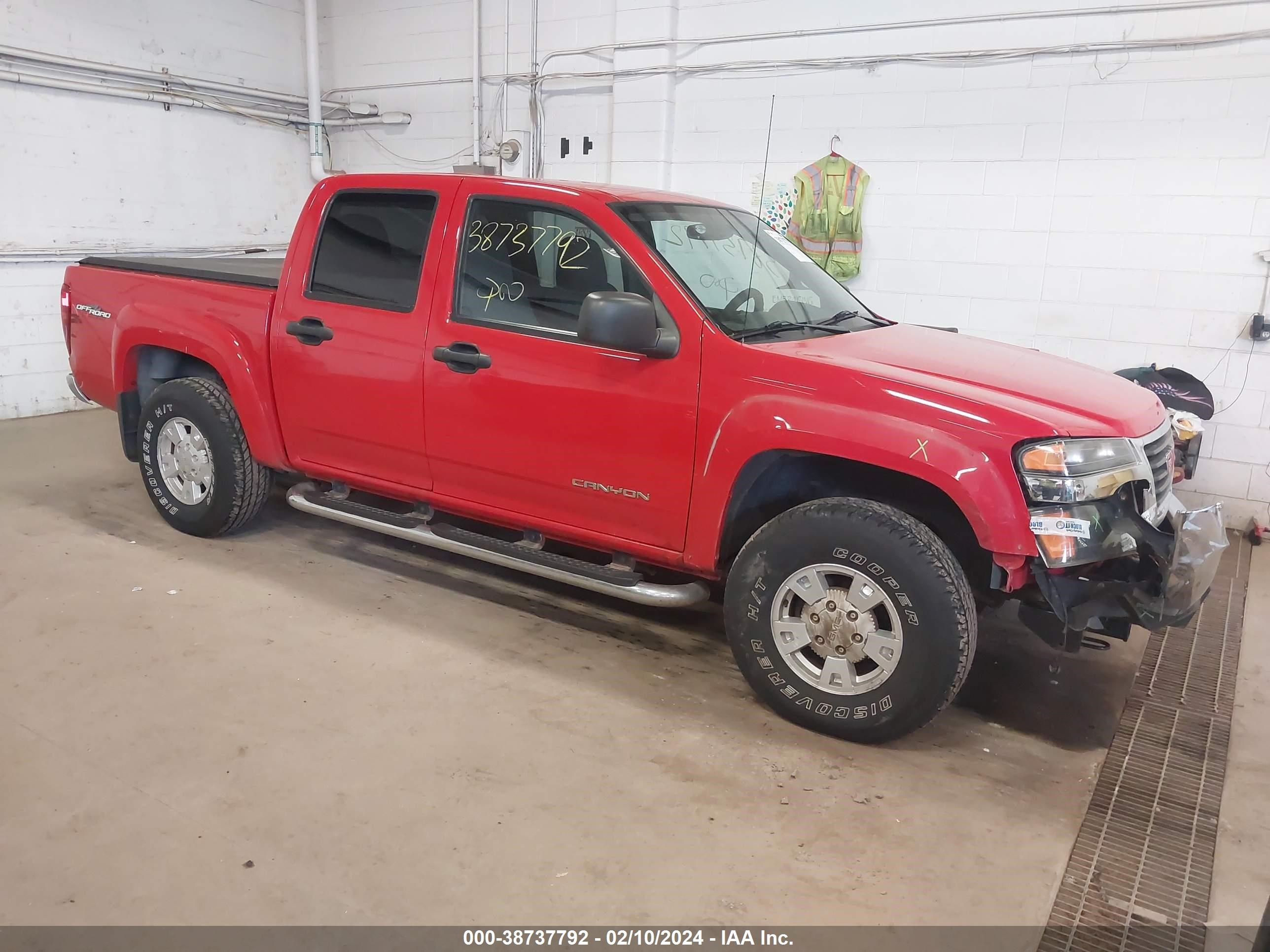 GMC CANYON 2005 1gtdt136658227183