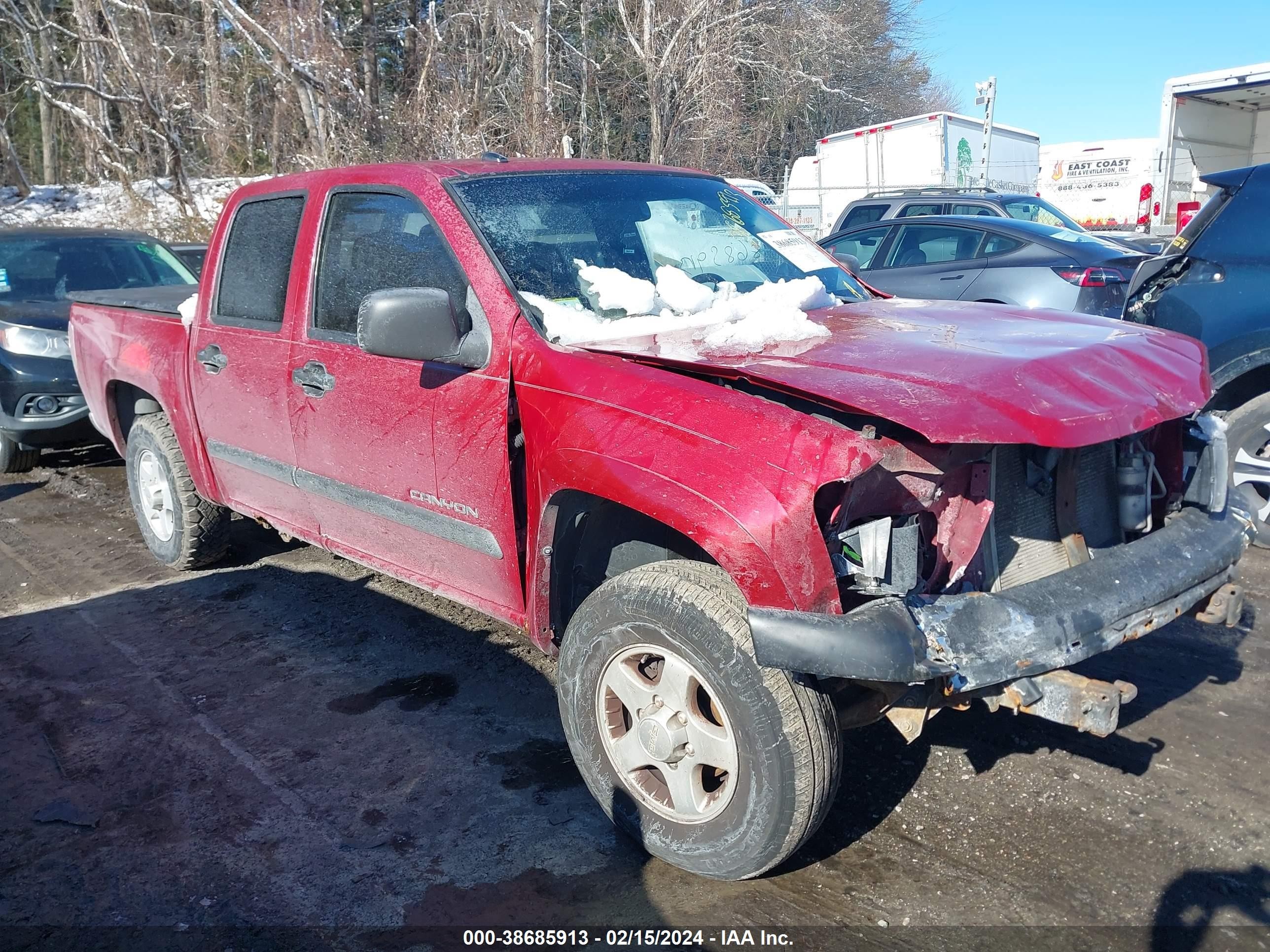 GMC CANYON 2005 1gtdt136958269542