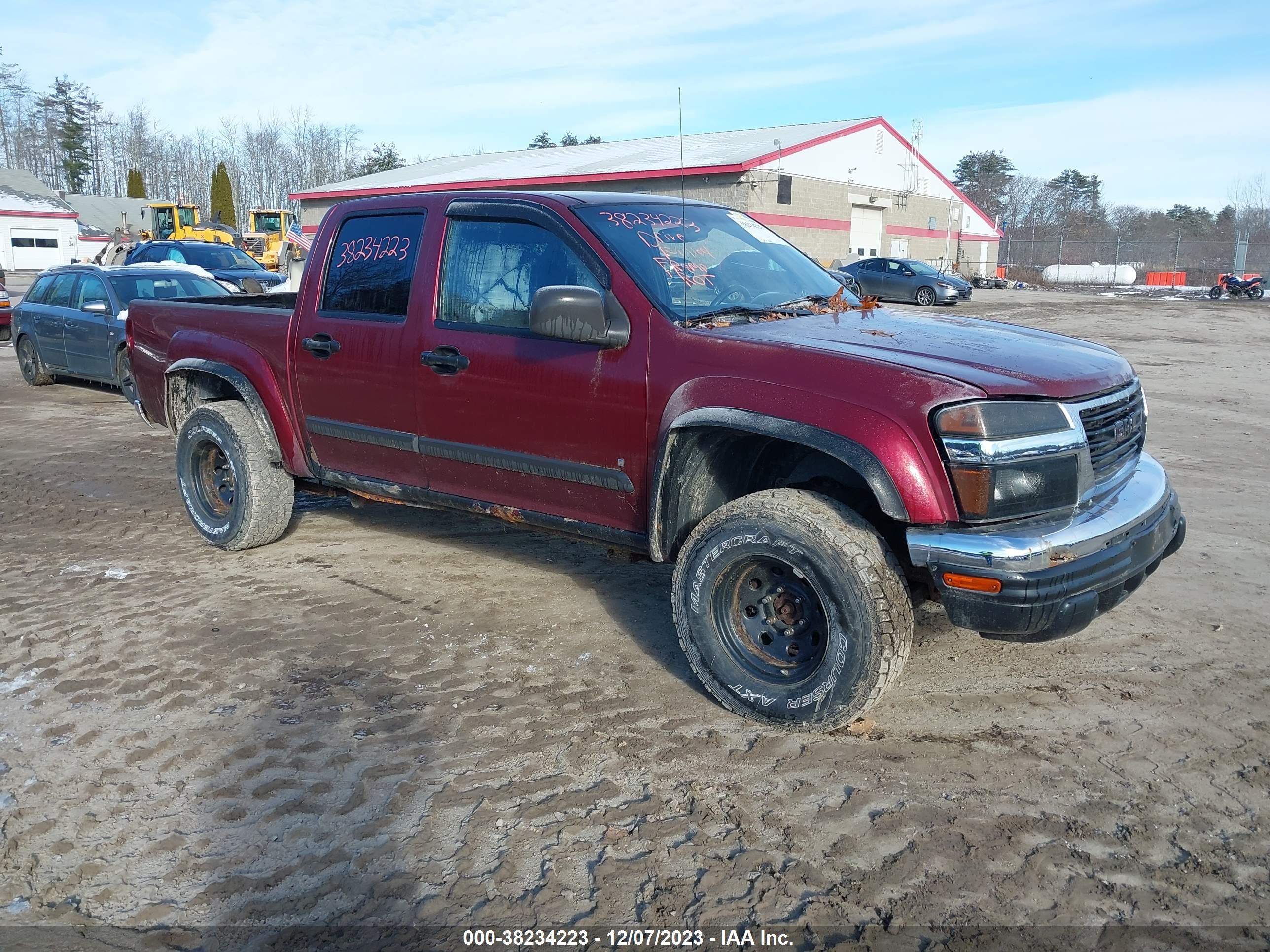 GMC CANYON 2007 1gtdt13e278225070