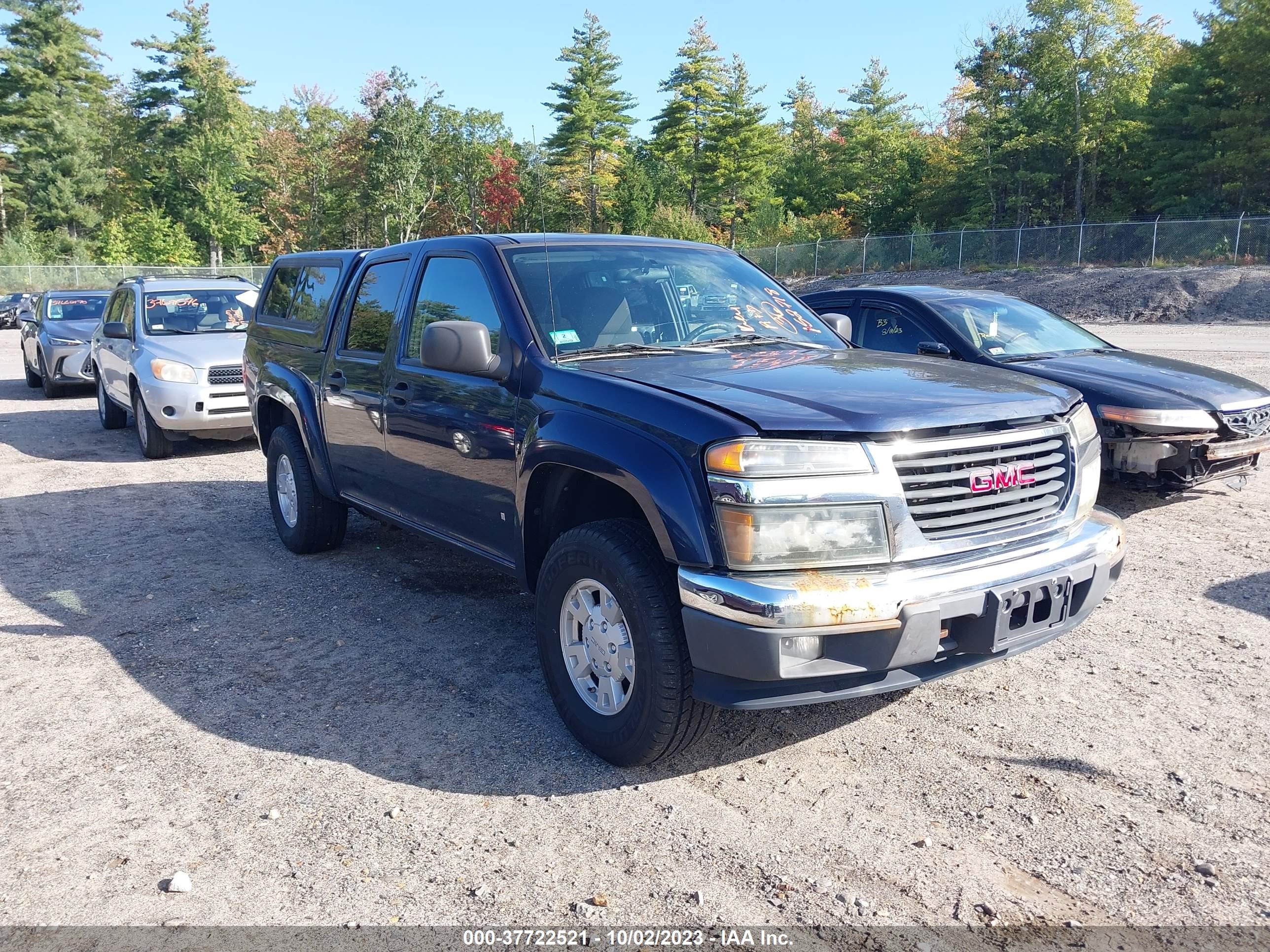 GMC CANYON 2007 1gtdt13e578176818