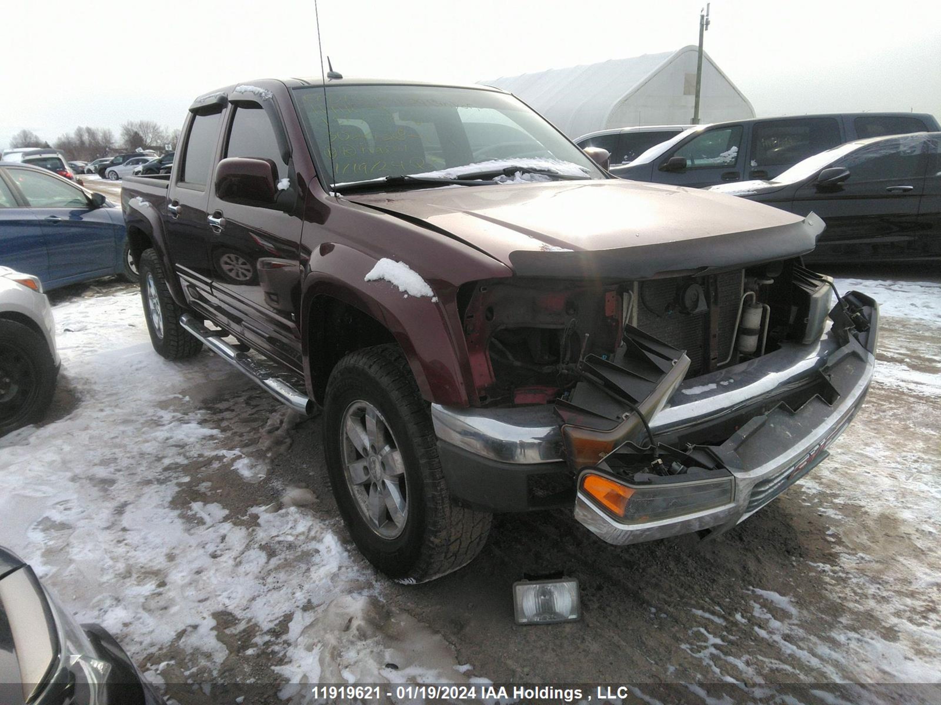 GMC CANYON 2009 1gtdt13e898156727