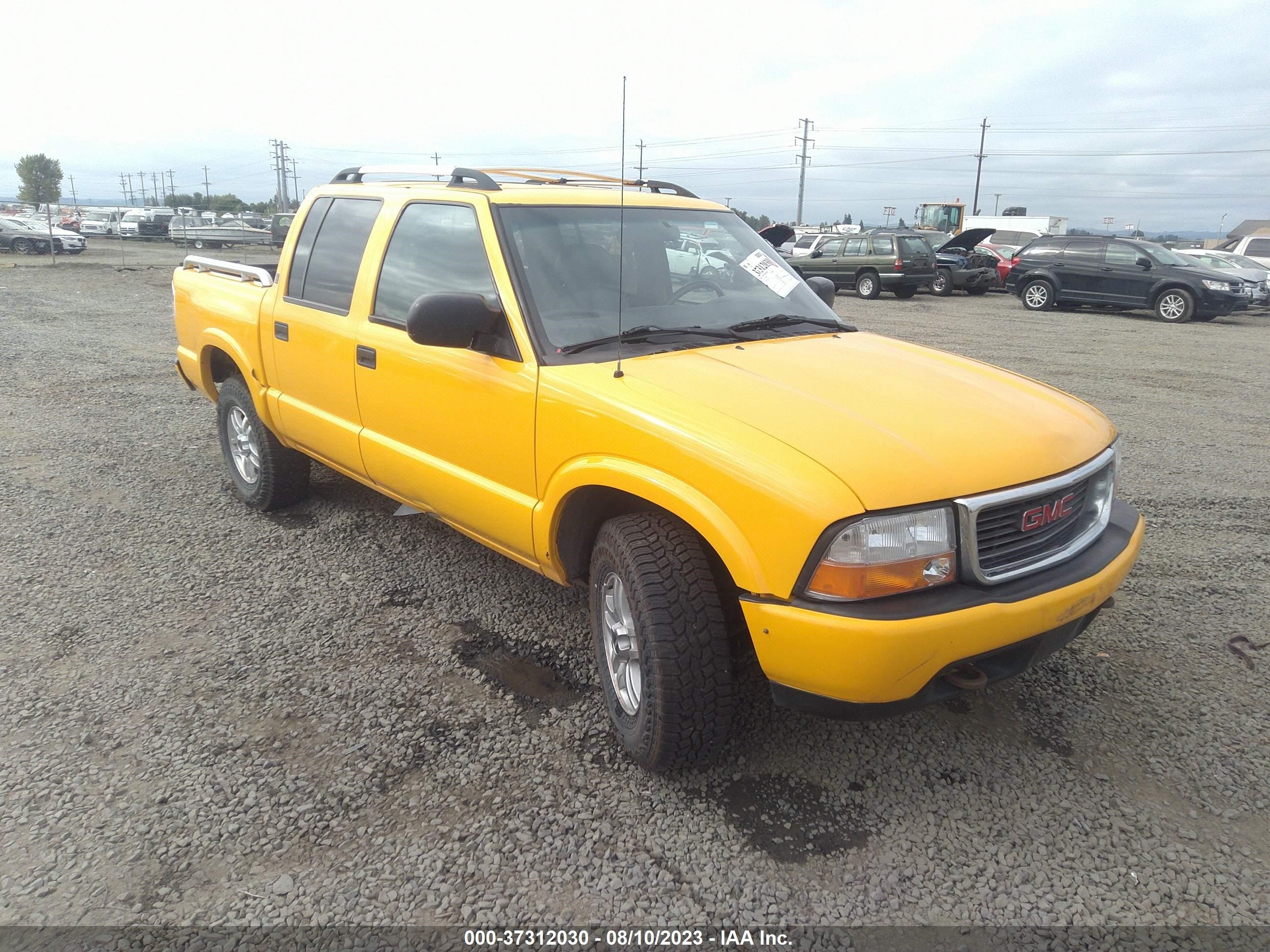 GMC SONOMA 2002 1gtdt13w92k239116