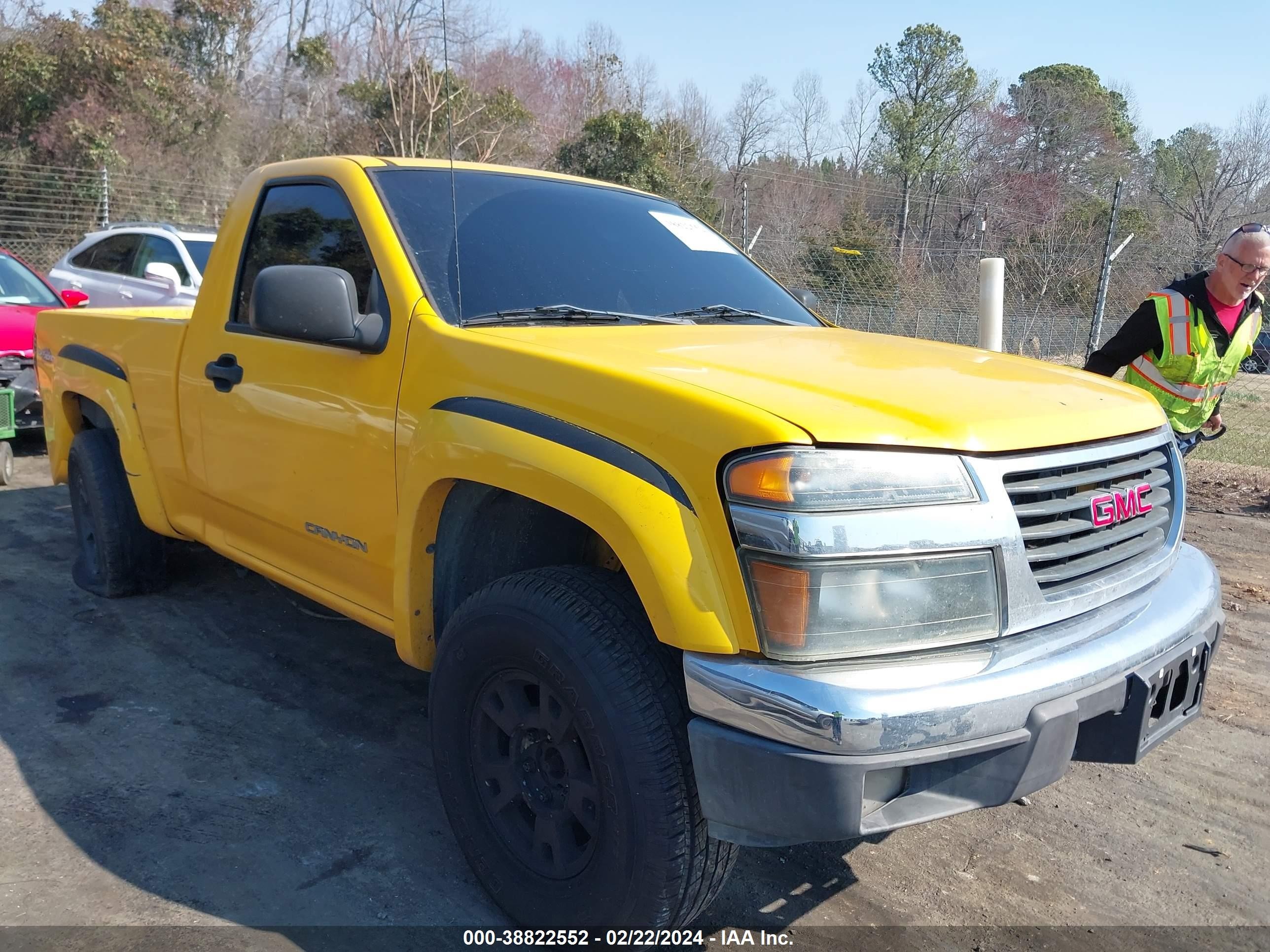 GMC CANYON 2005 1gtdt146158236114