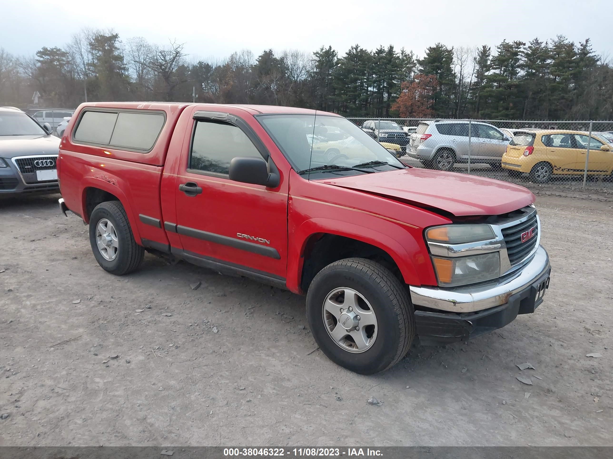 GMC CANYON 2005 1gtdt146958205161