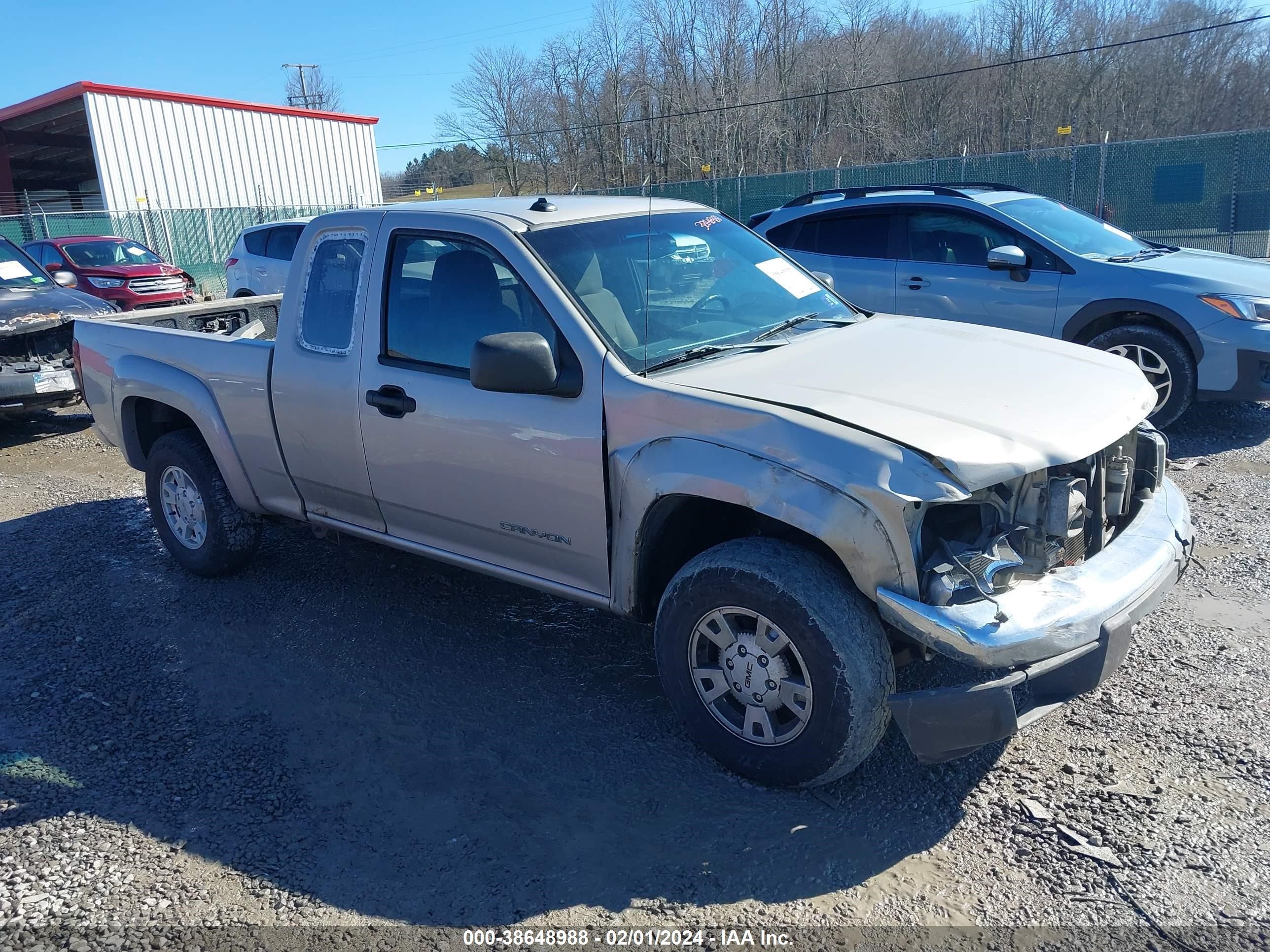 GMC CANYON 2004 1gtdt196x48140344