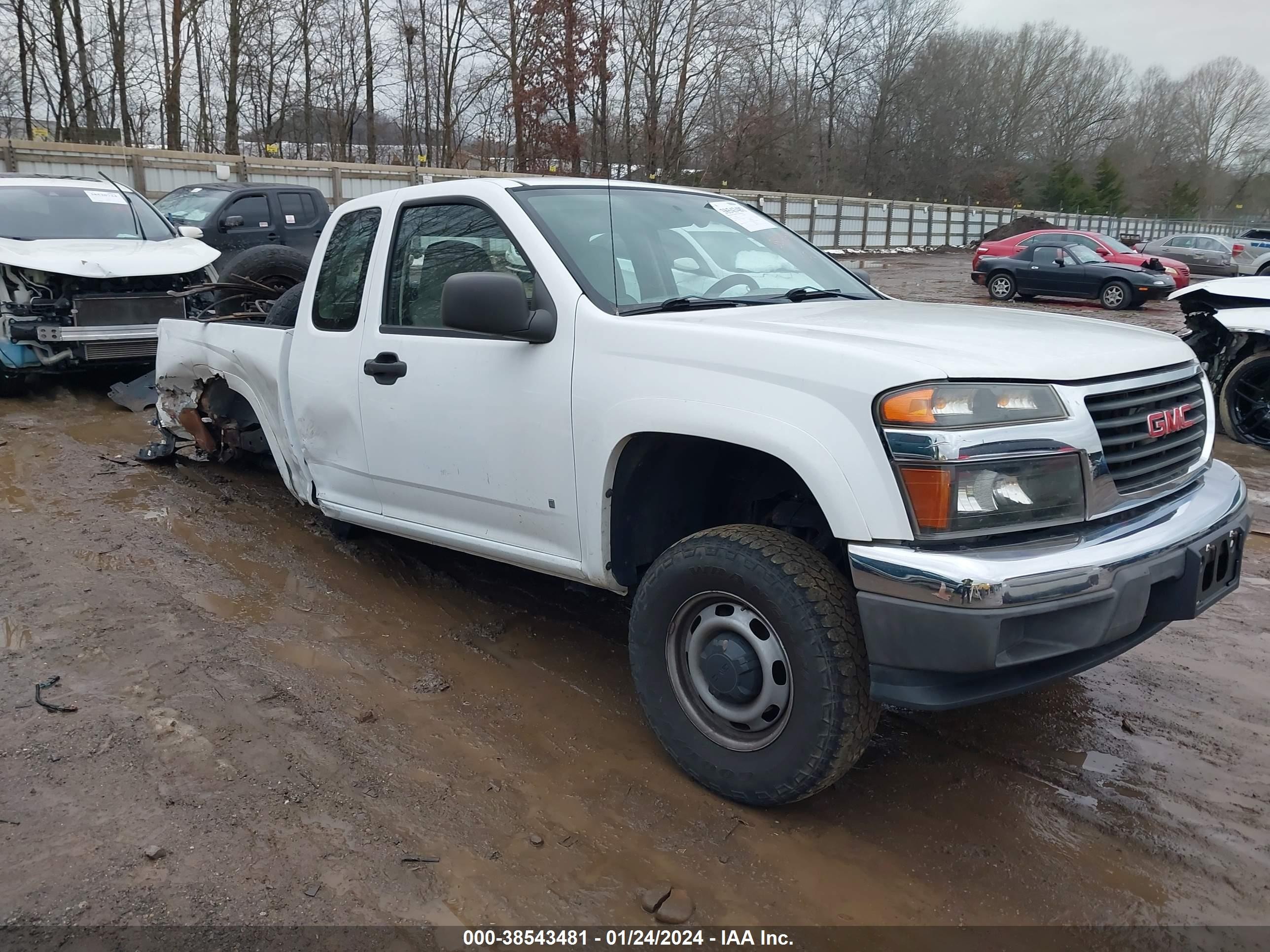 GMC CANYON 2007 1gtdt19e078210736