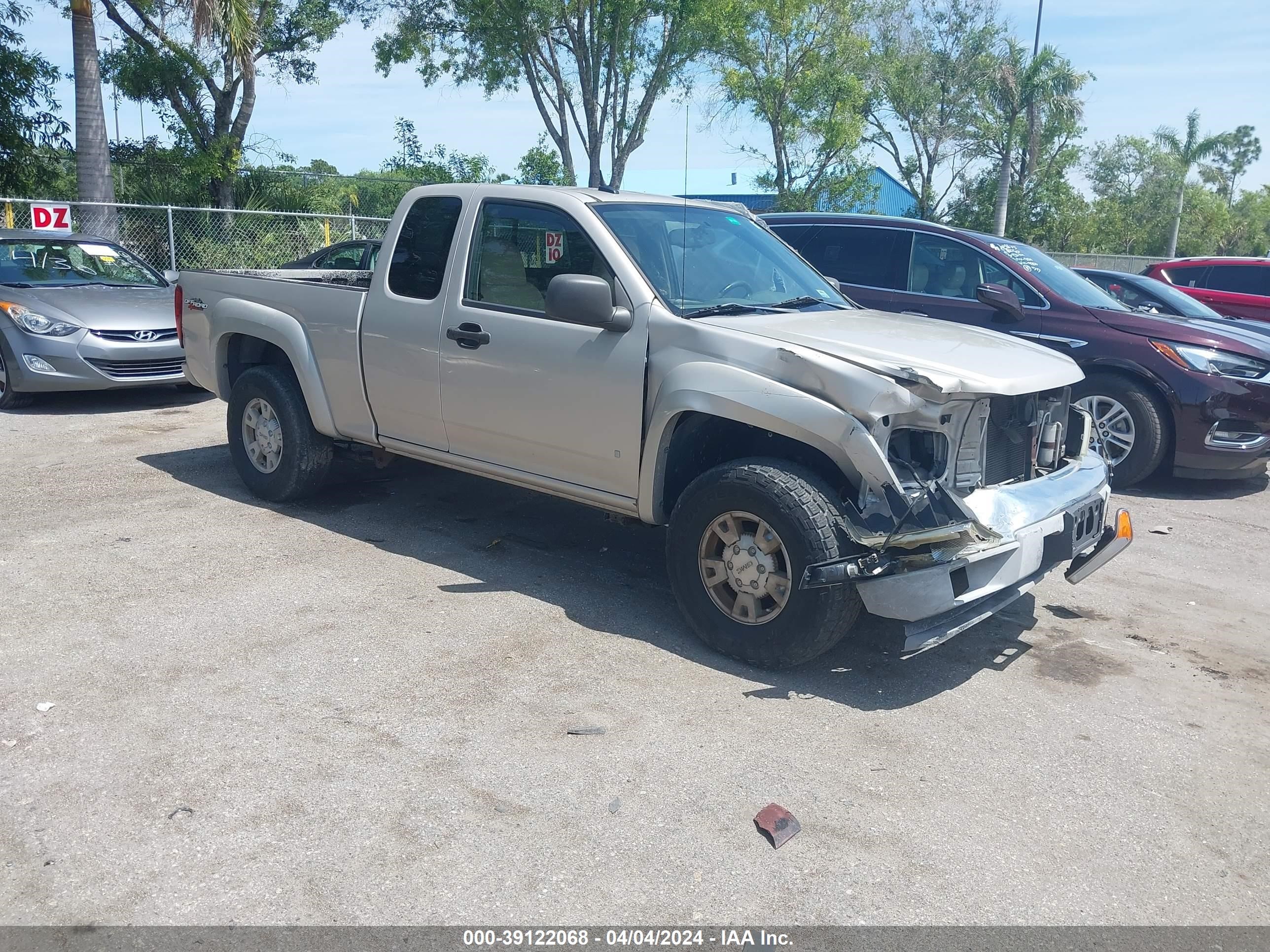 GMC CANYON 2008 1gtdt19e088118303