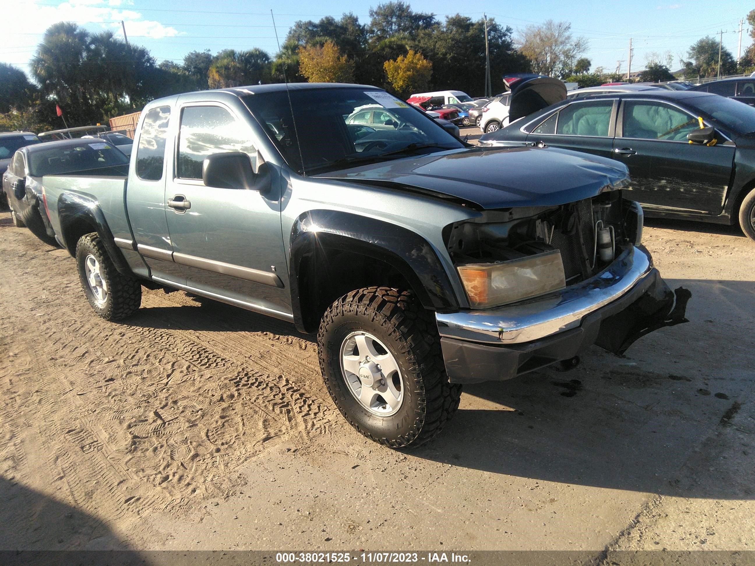 GMC CANYON 2007 1gtdt19ex78172853