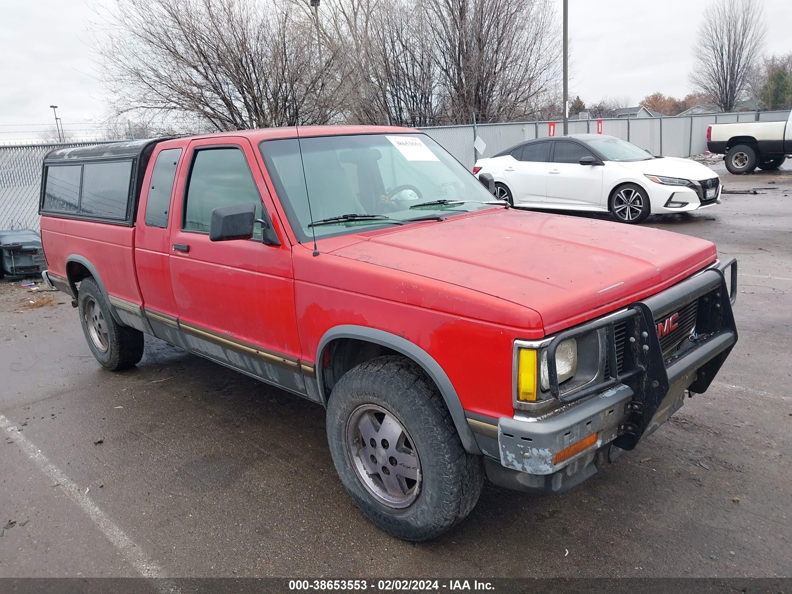 GMC SONOMA 1993 1gtdt19w5p8505615