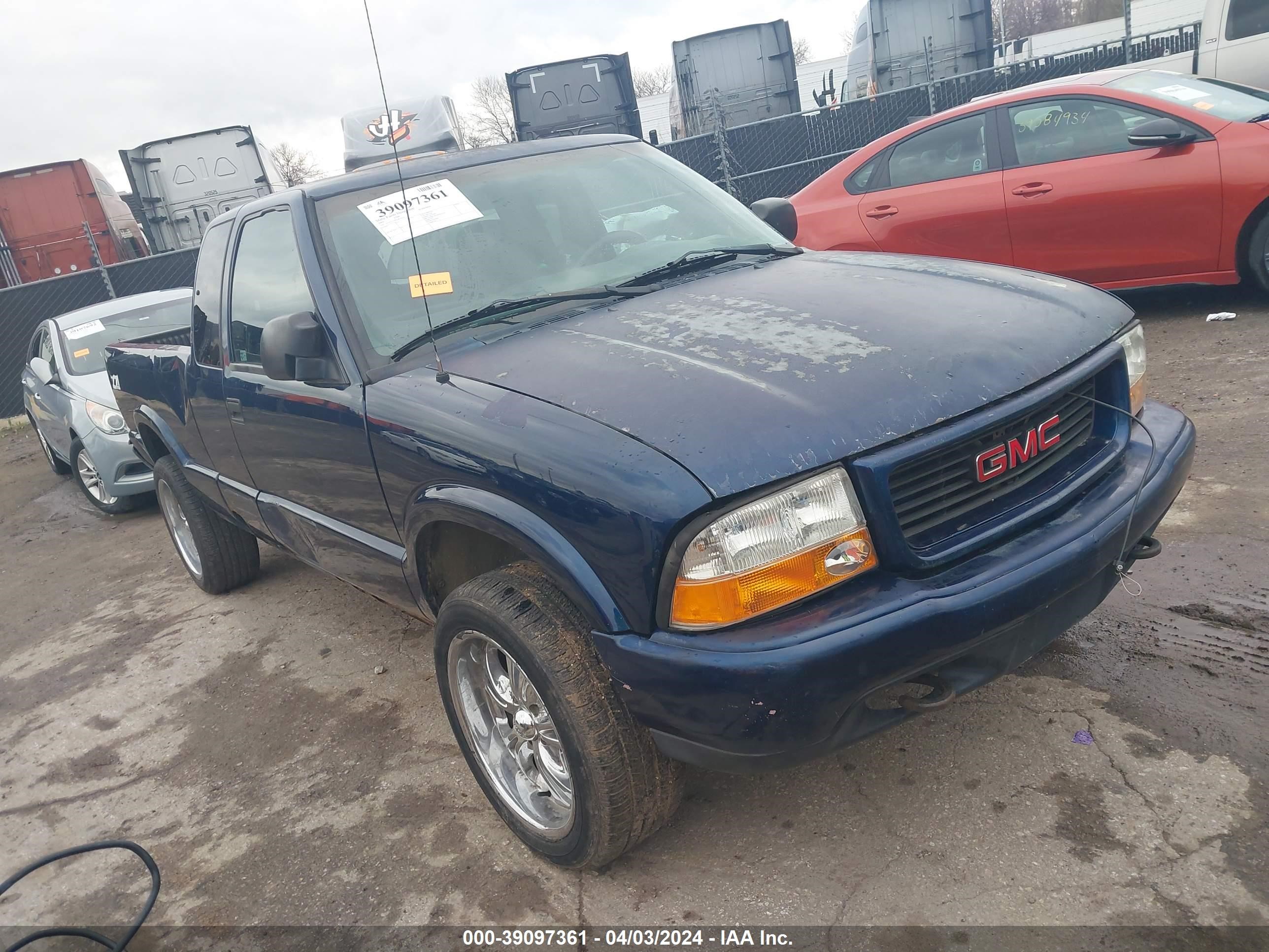 GMC SONOMA 2001 1gtdt19w918104141