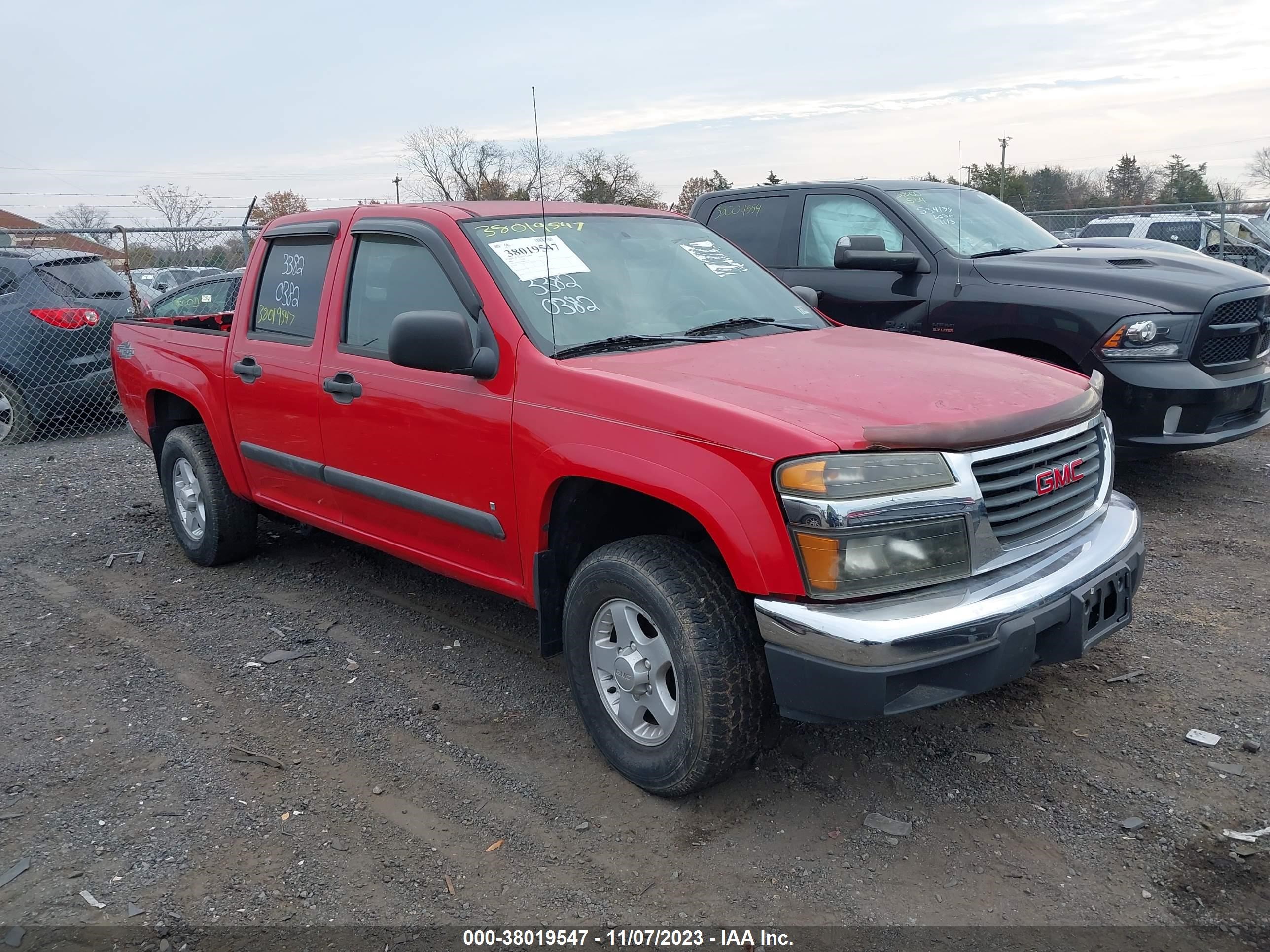 GMC CANYON 2008 1gtdt43e888201519