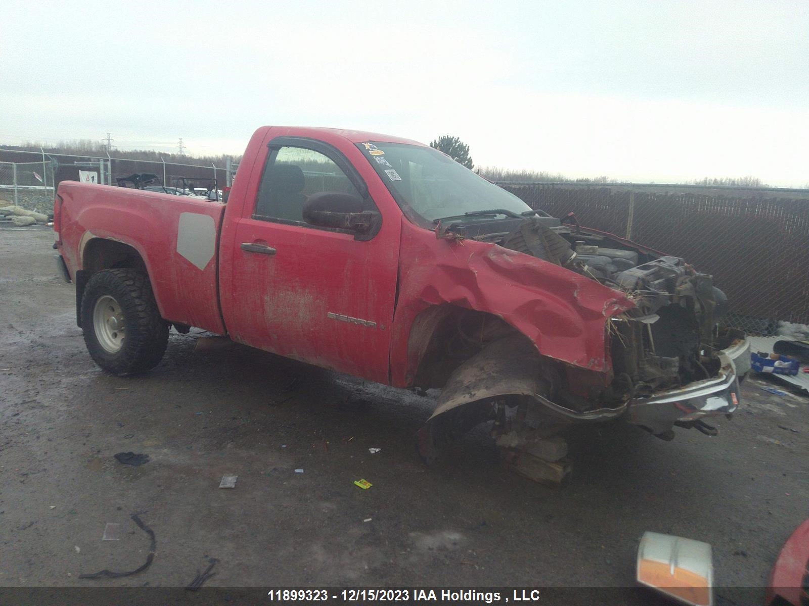 GMC SIERRA 2008 1gtec14c08z187853