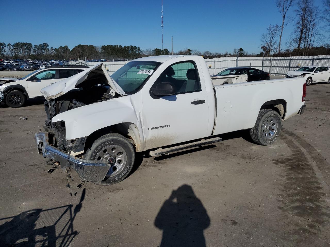 GMC SIERRA 2008 1gtec14c18z900811