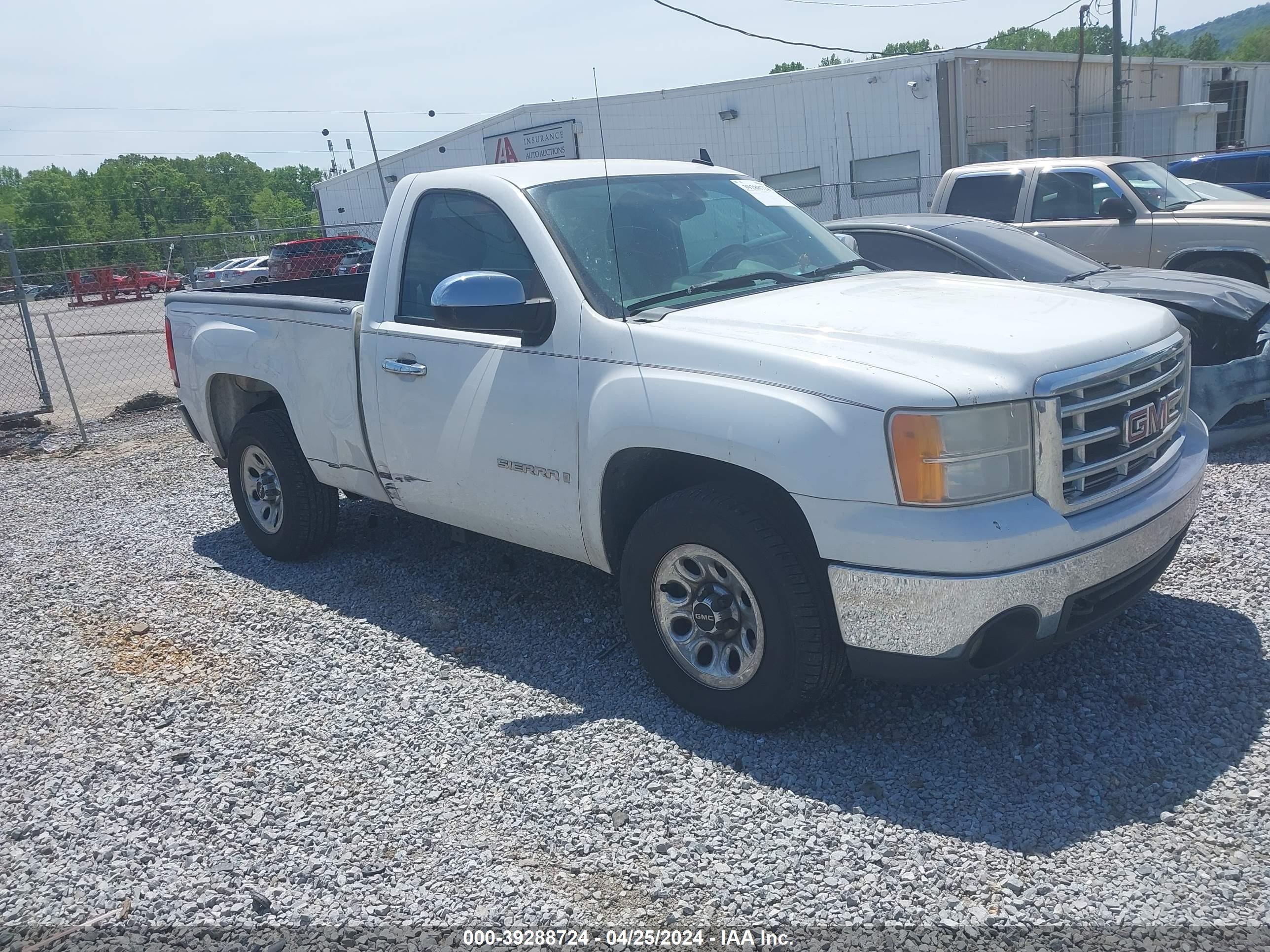 GMC SIERRA 2008 1gtec14c28z195890