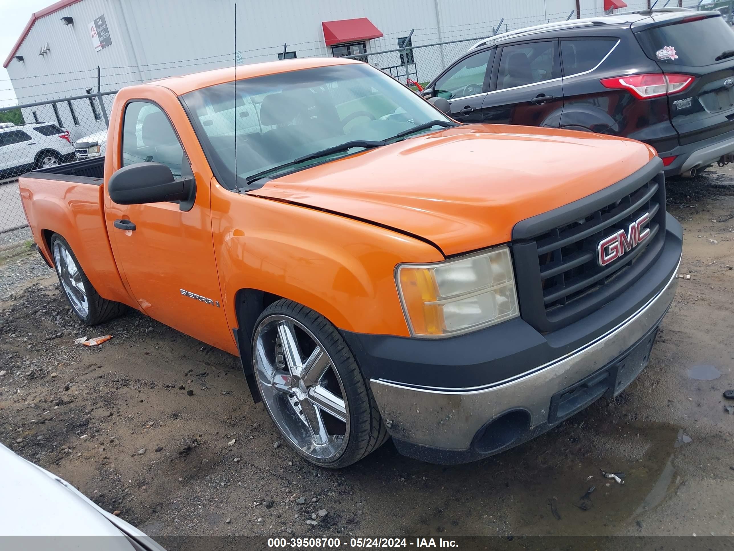 GMC SIERRA 2008 1gtec14c38z150036