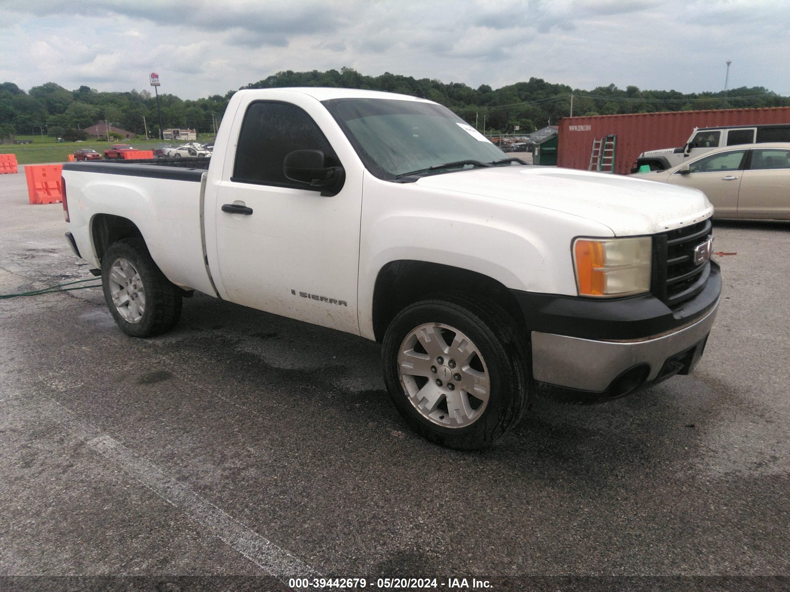 GMC SIERRA 2008 1gtec14c88z212532