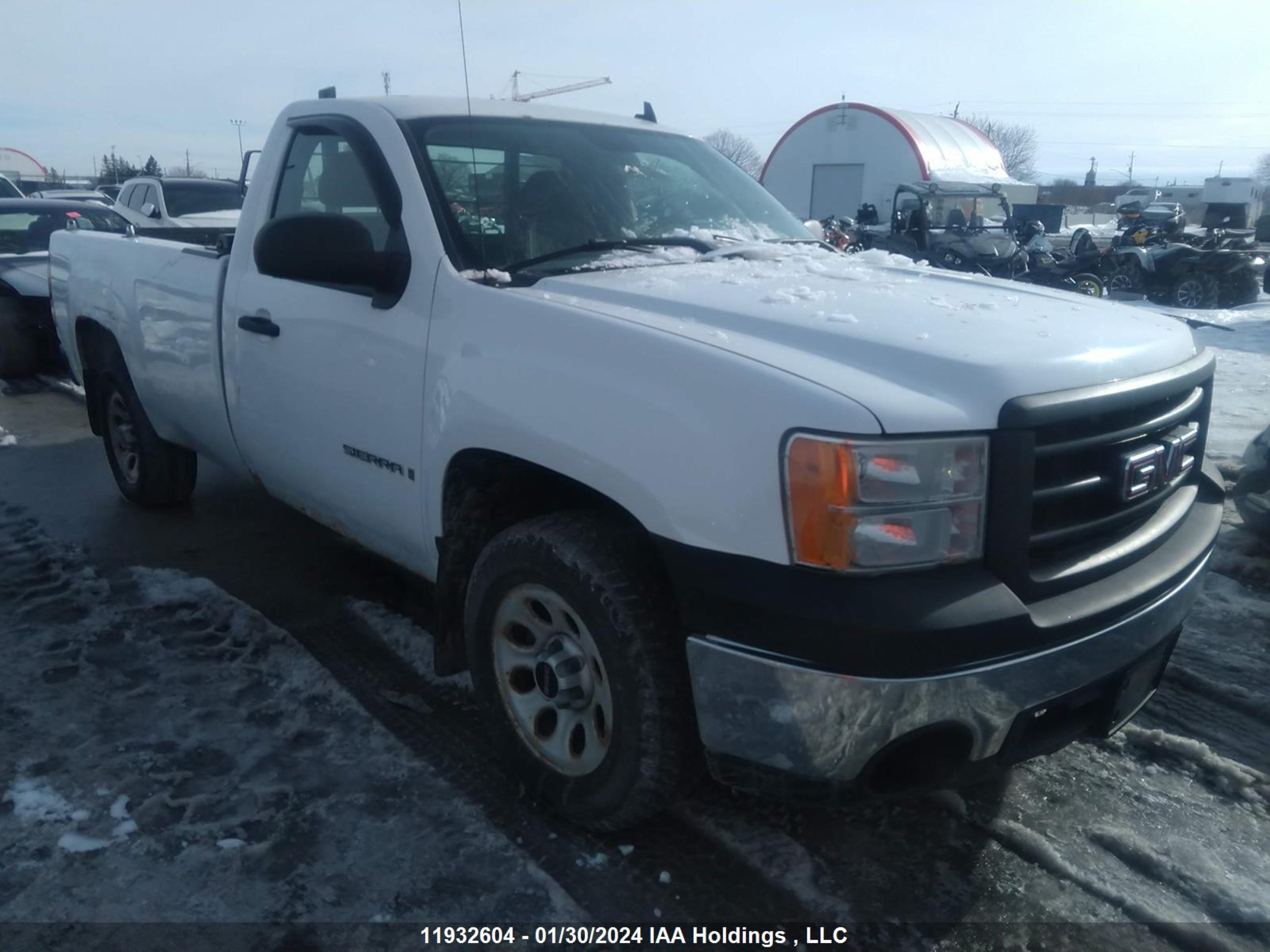 GMC SIERRA 2008 1gtec14c98z243563