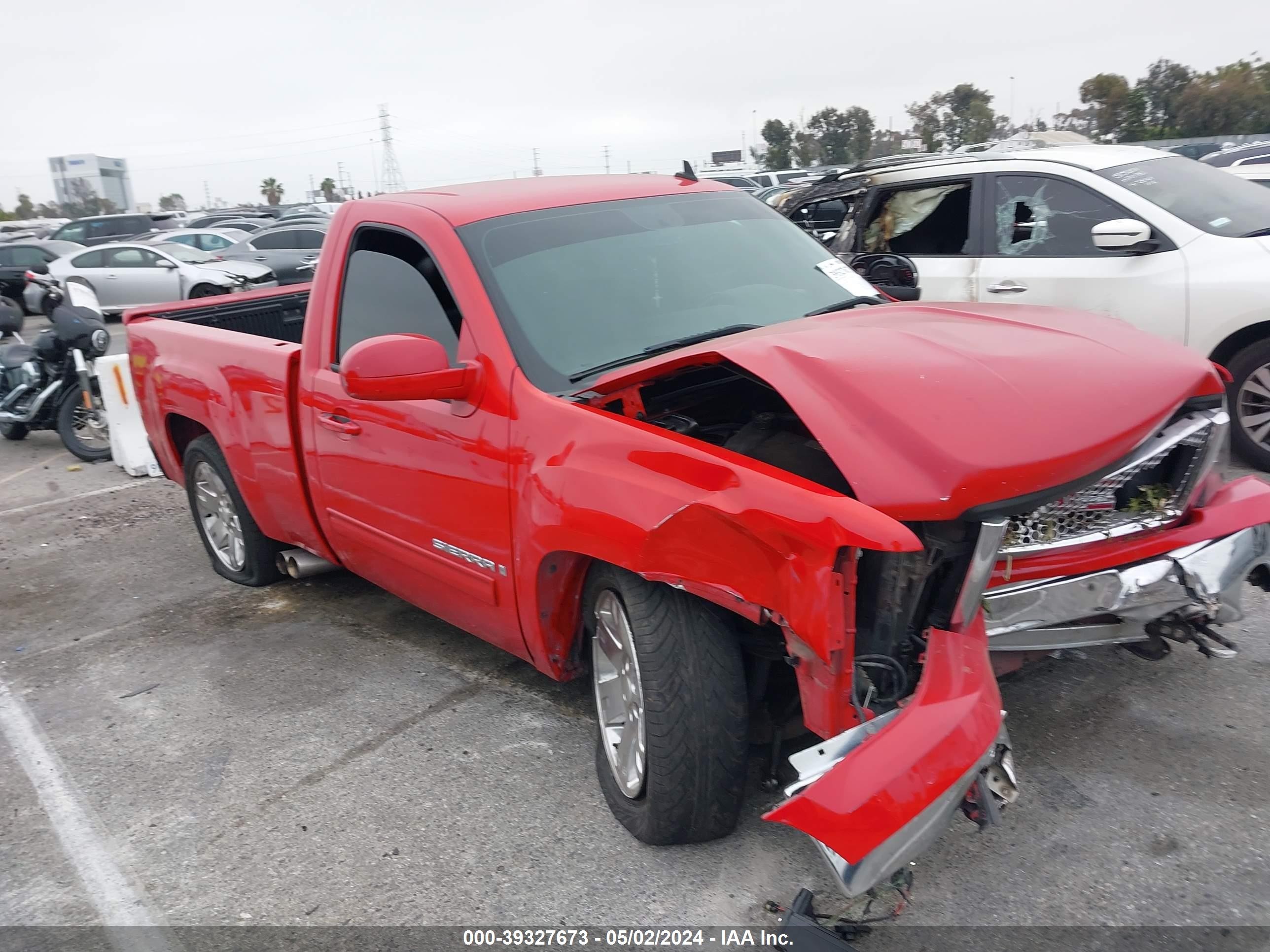 GMC SIERRA 2007 1gtec14j47z650963