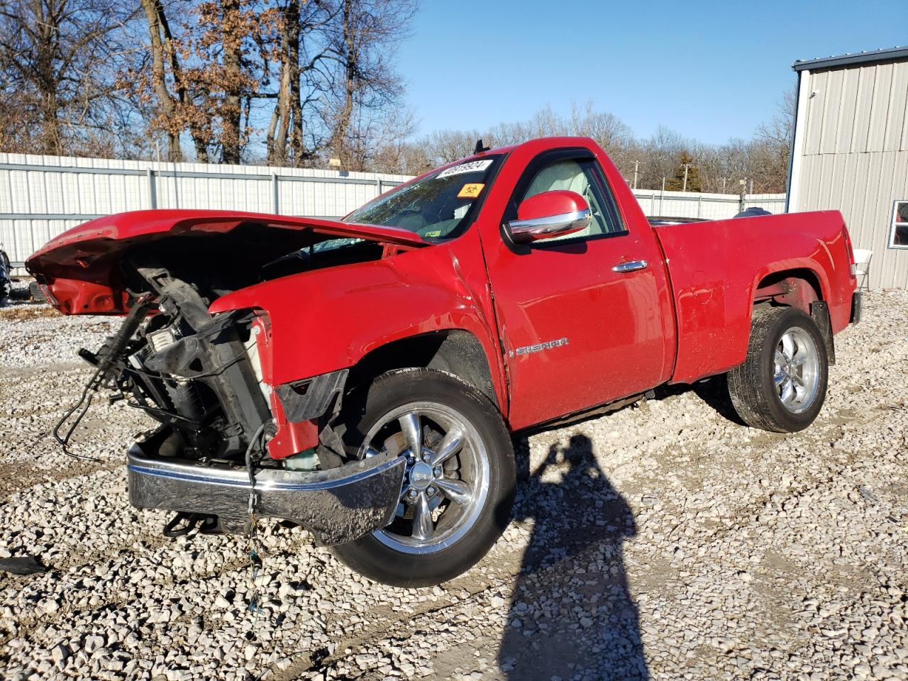 GMC SIERRA 2008 1gtec14j48z199325