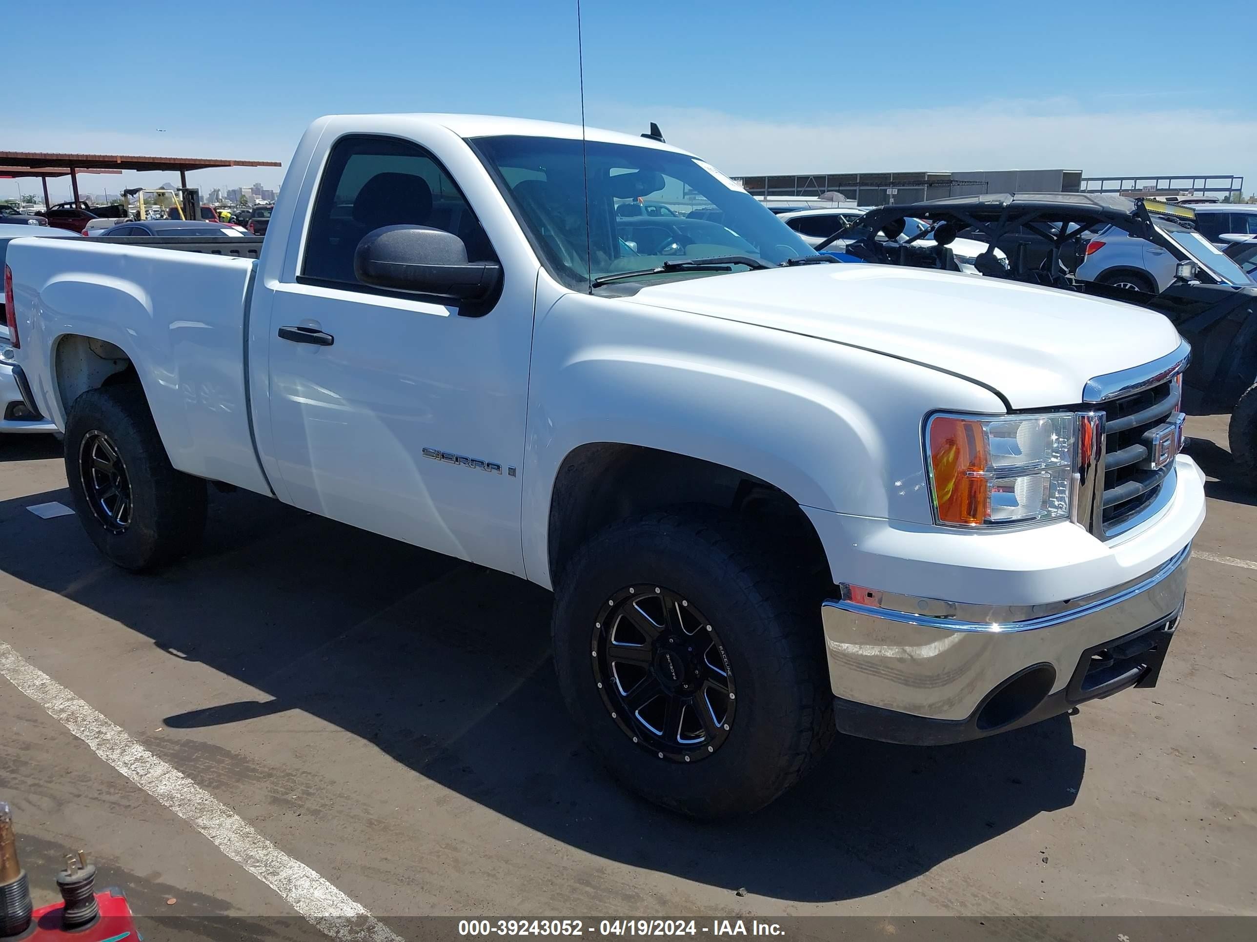 GMC SIERRA 2008 1gtec14j98z321287