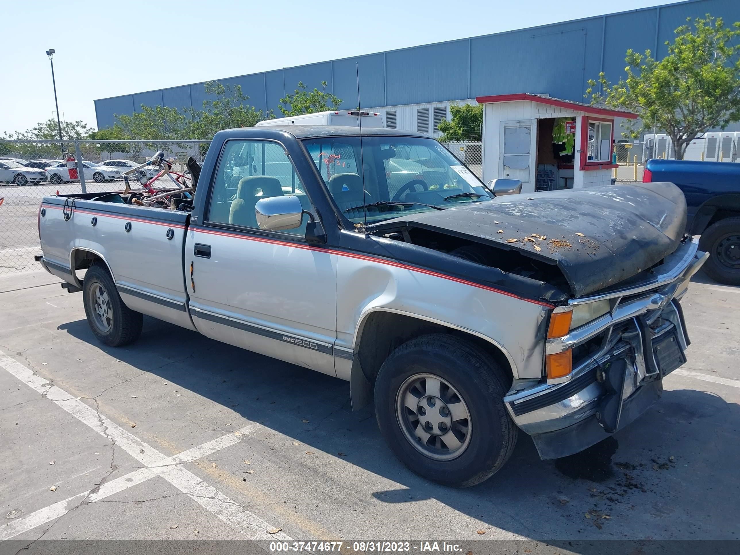 GMC SIERRA 1992 1gtec14k2ne522136