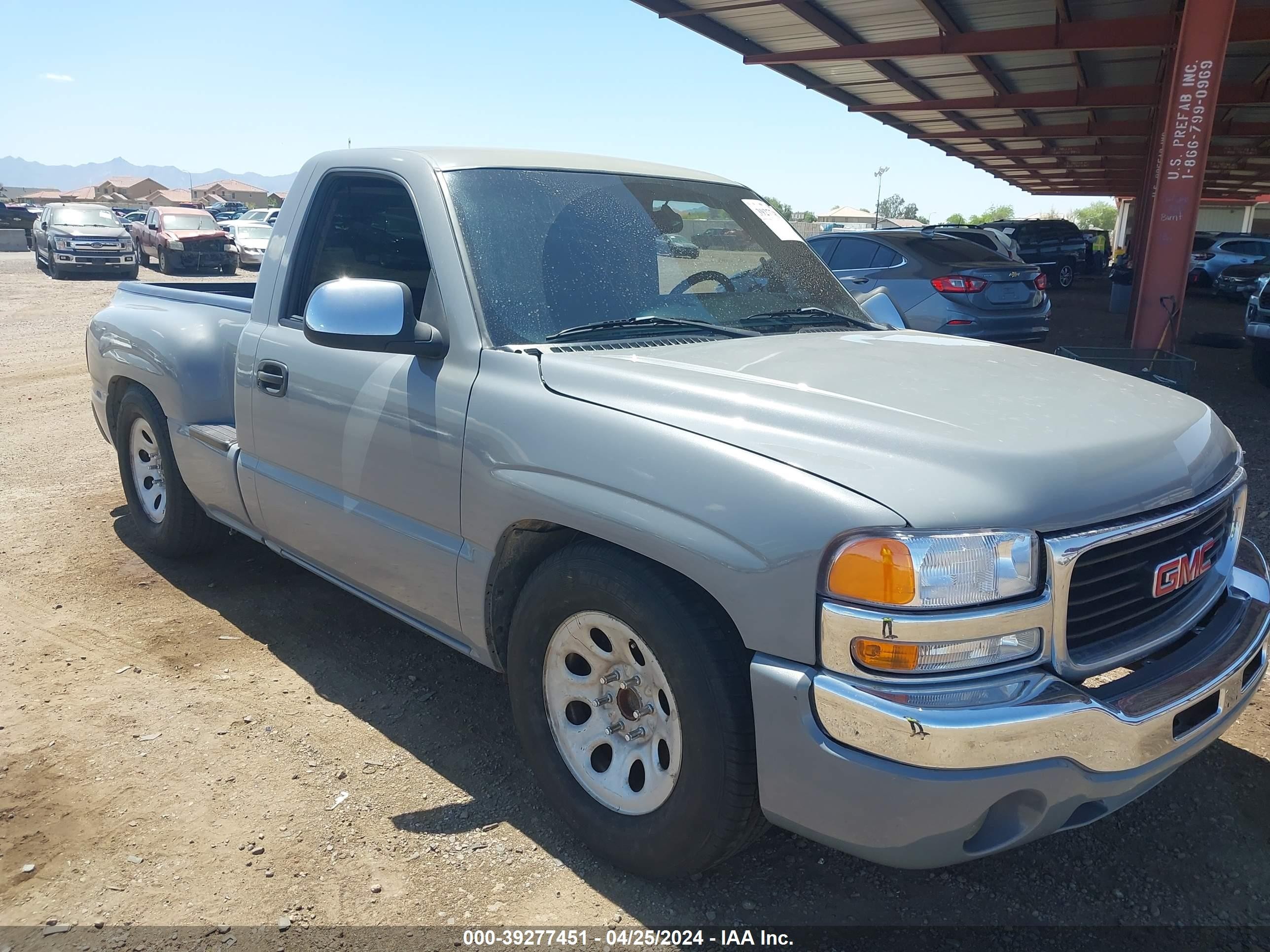 GMC SIERRA 2002 1gtec14t72z182821