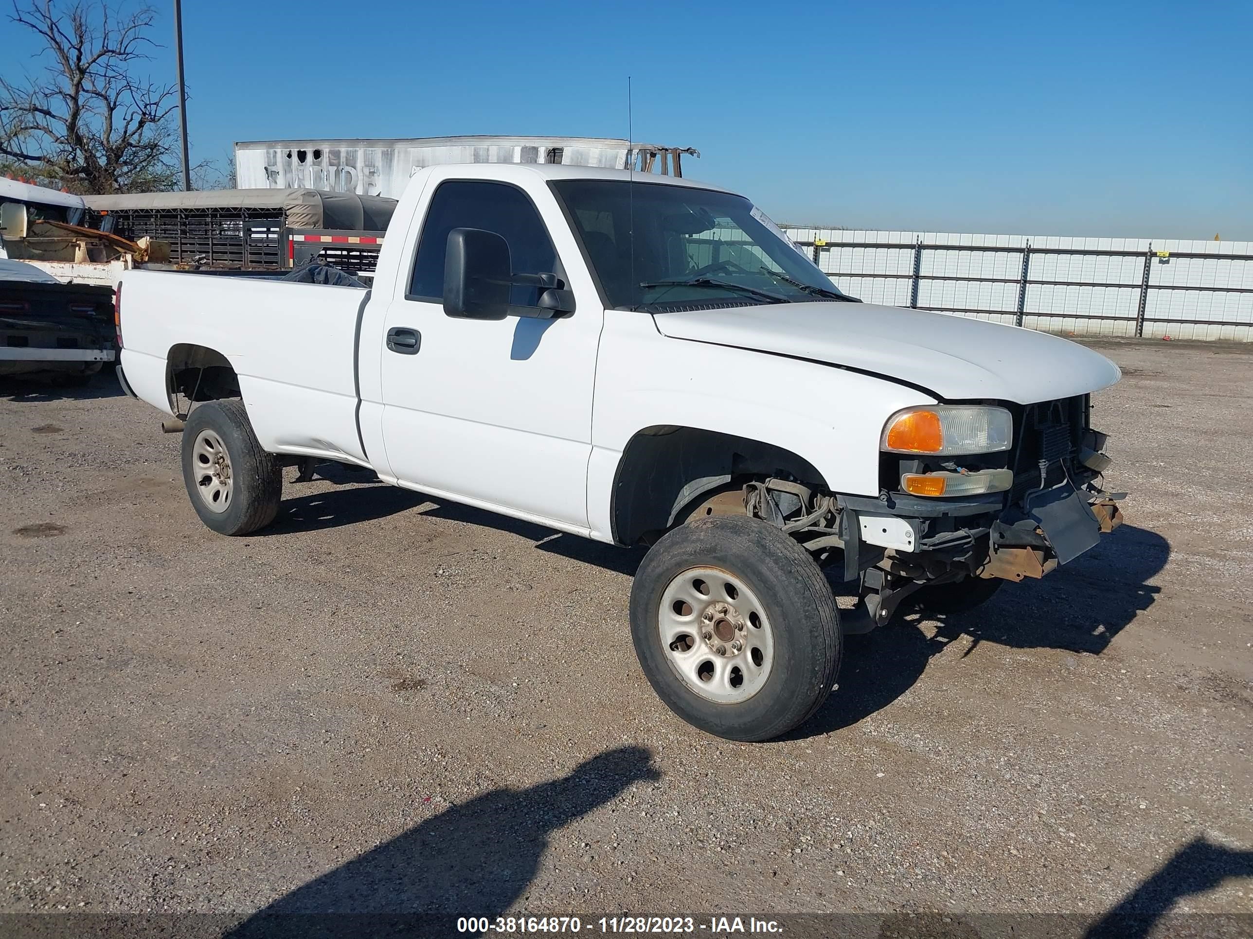 GMC SIERRA 2005 1gtec14t75z326310