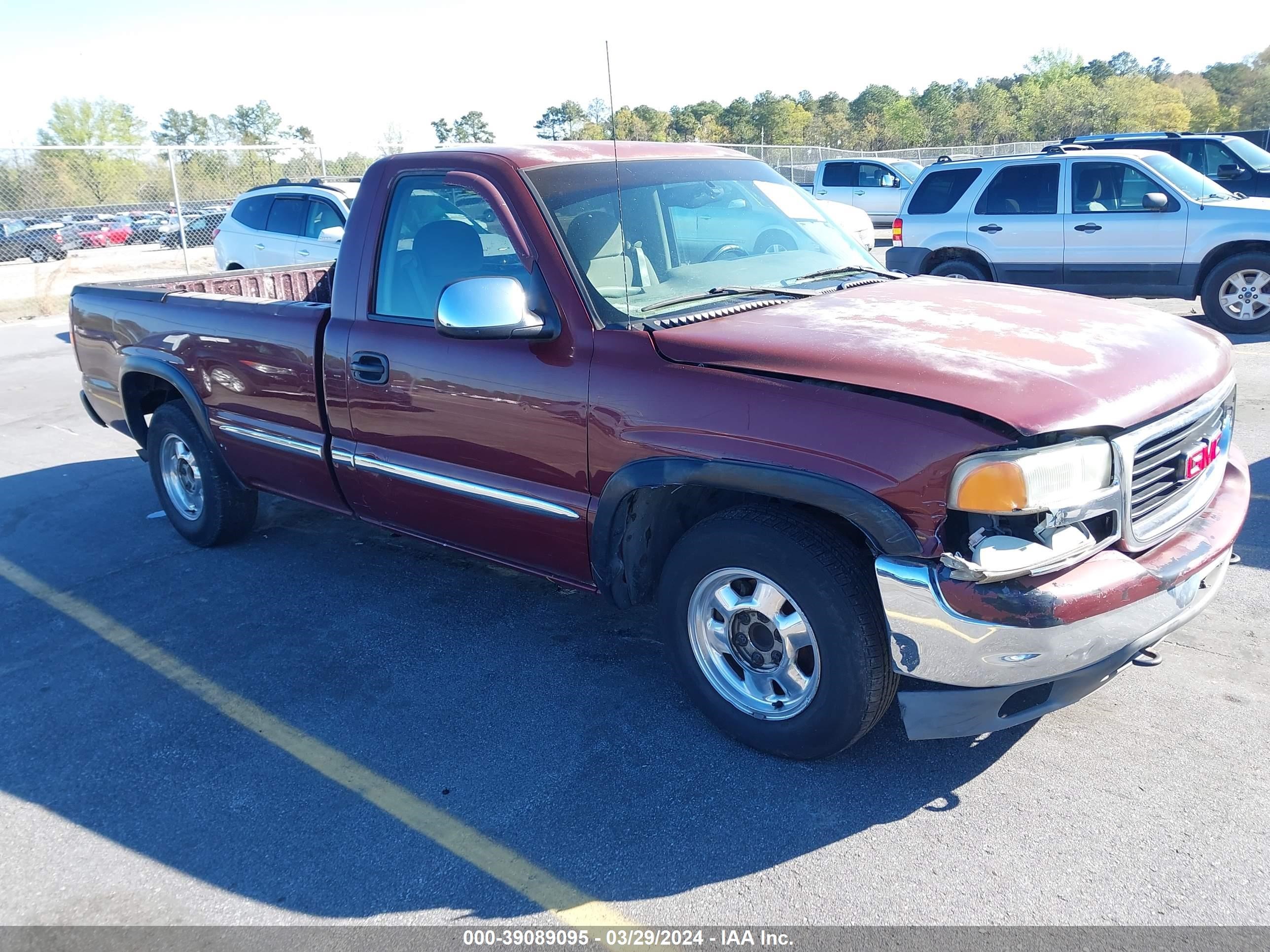 GMC SIERRA 1999 1gtec14t8xe503568