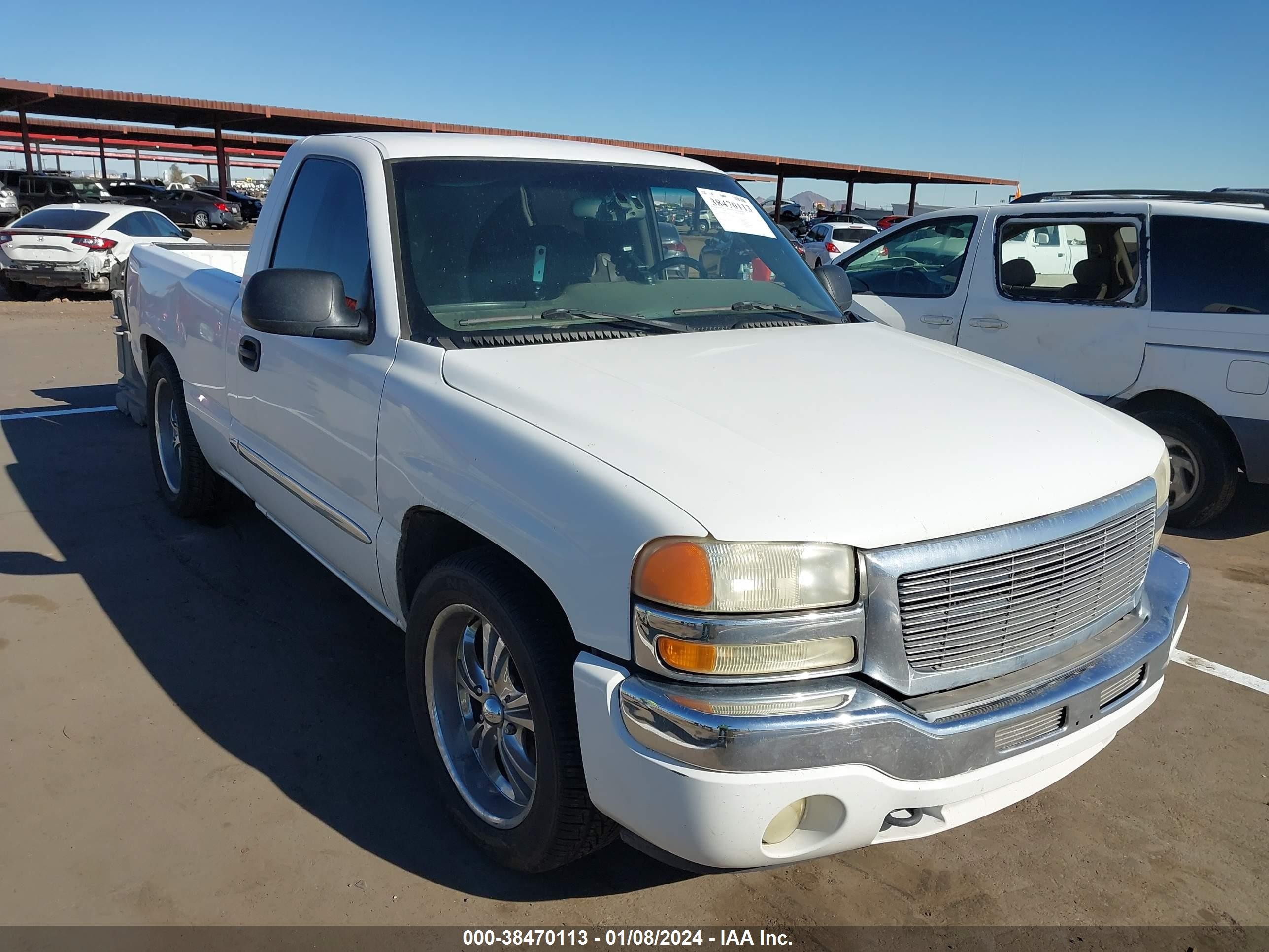 GMC SIERRA 2005 1gtec14t95z339138