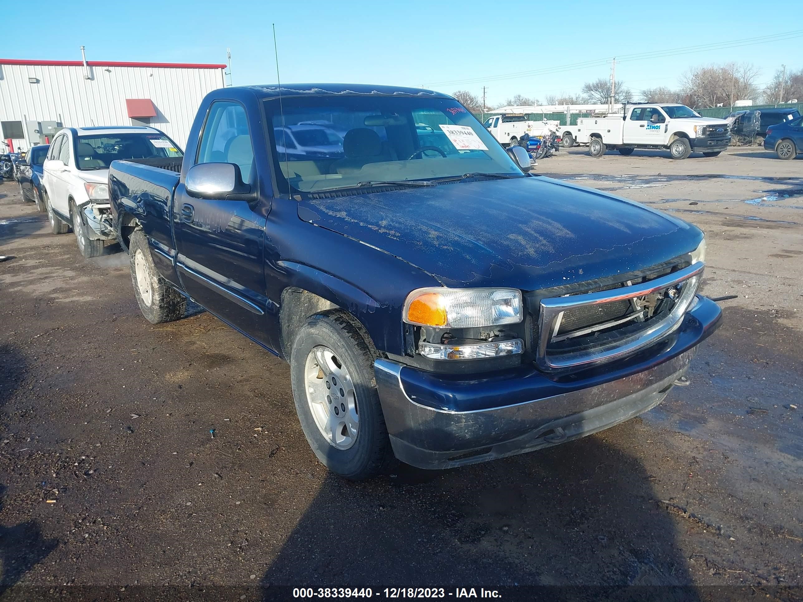 GMC SIERRA 2000 1gtec14txyz109788