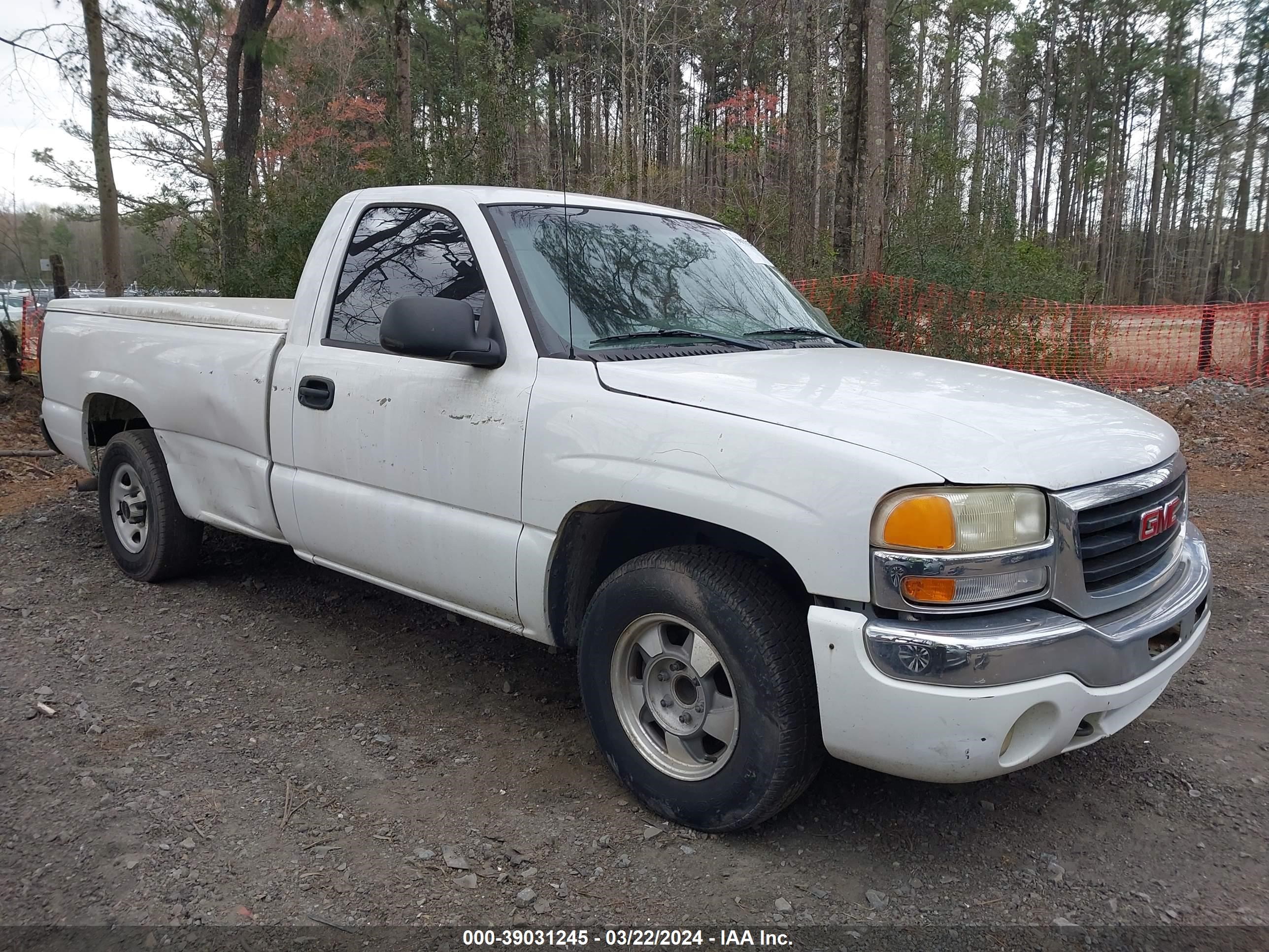 GMC SIERRA 2004 1gtec14v14z298049