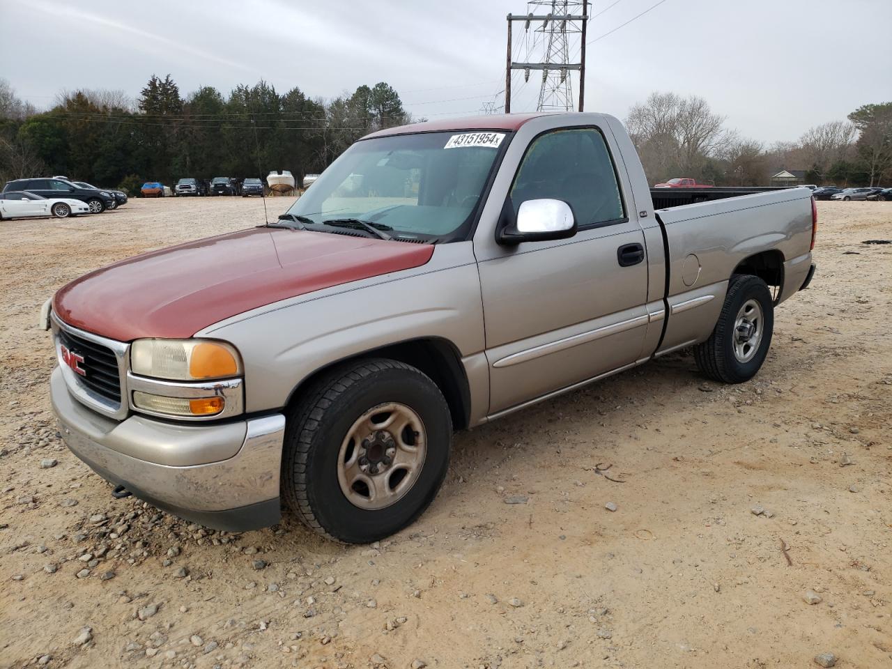 GMC SIERRA 2002 1gtec14v22z112421