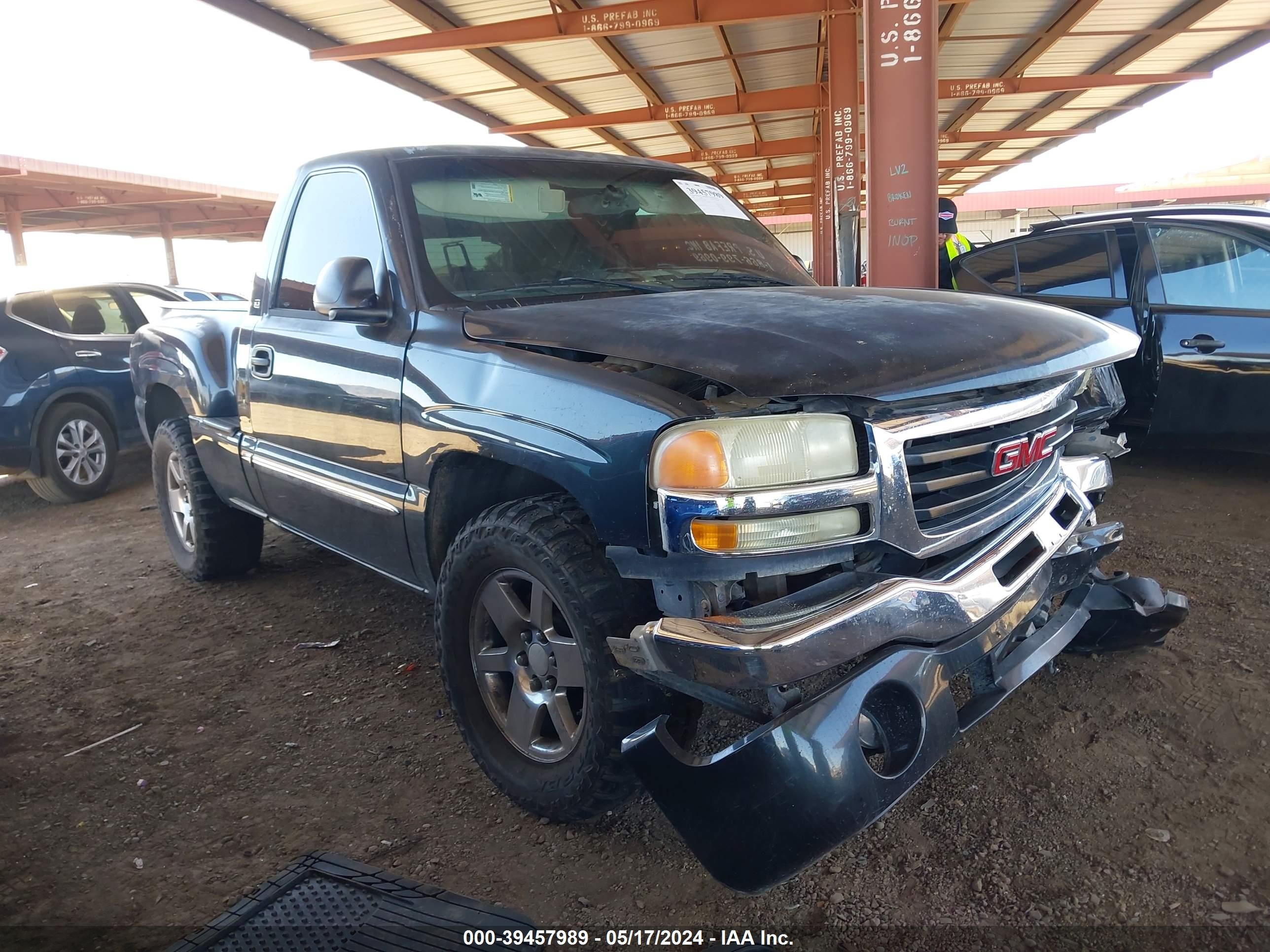 GMC SIERRA 2003 1gtec14v23z358466