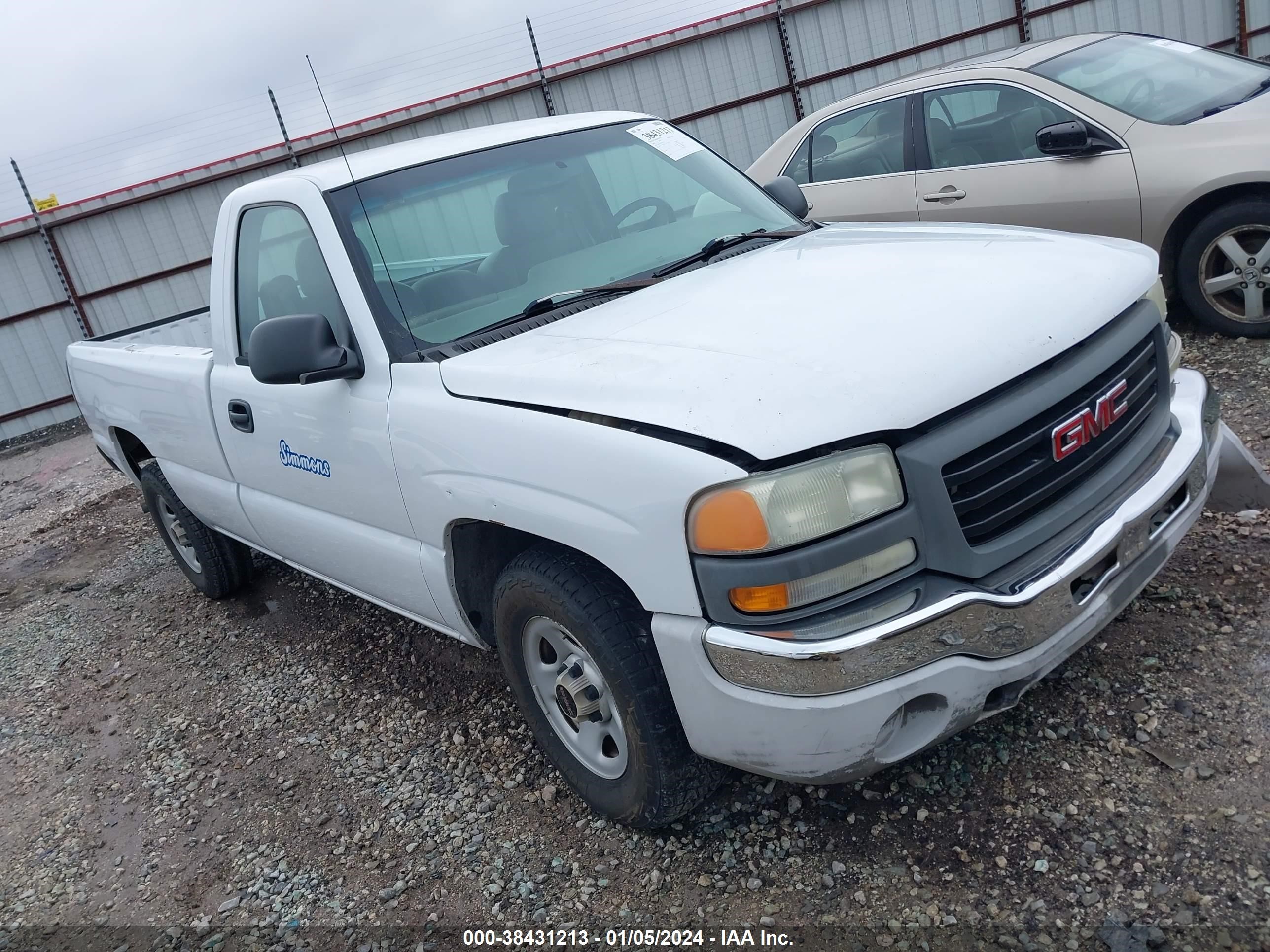 GMC SIERRA 2004 1gtec14v34z160562