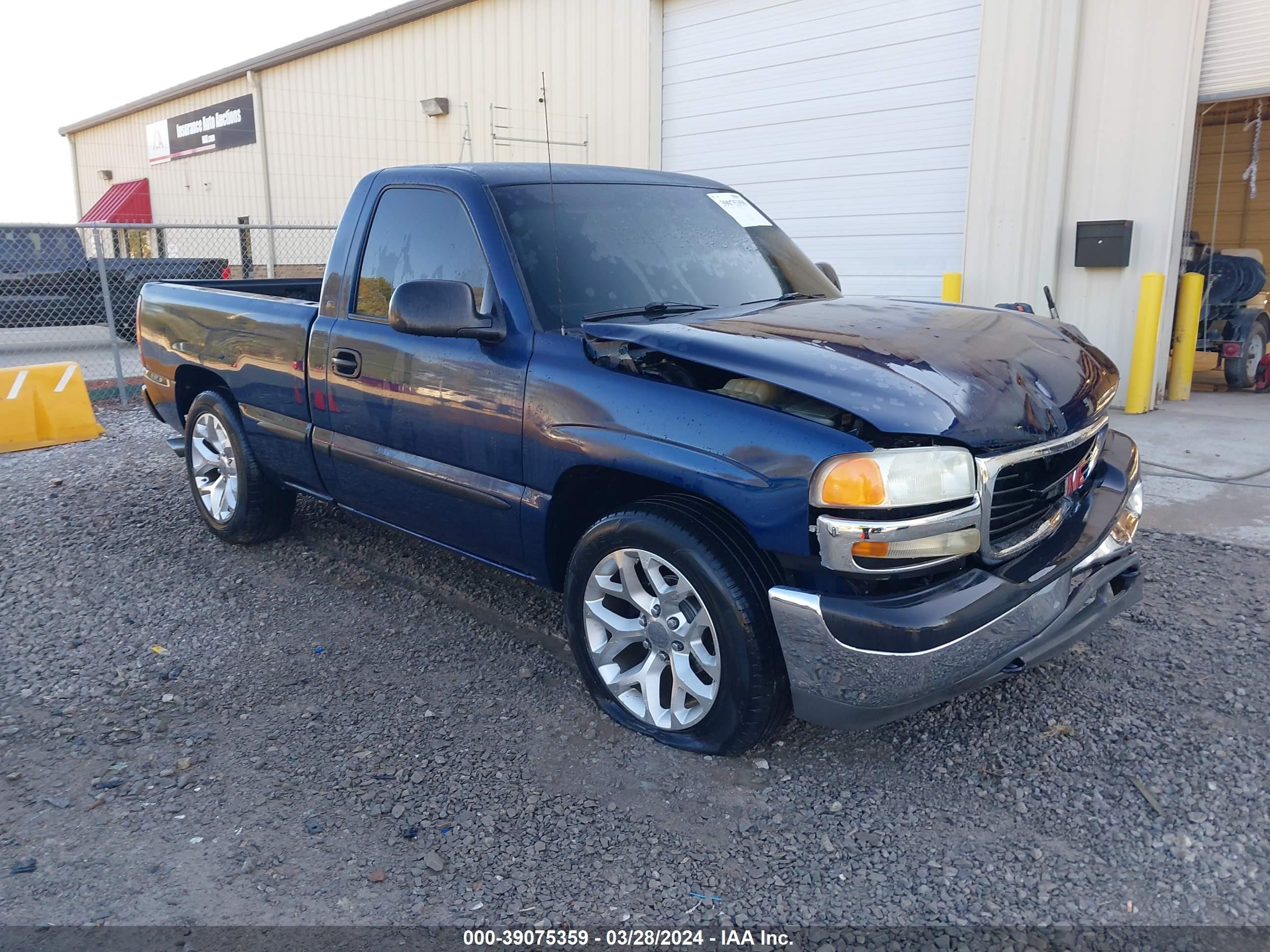 GMC SIERRA 2001 1gtec14v51z117918