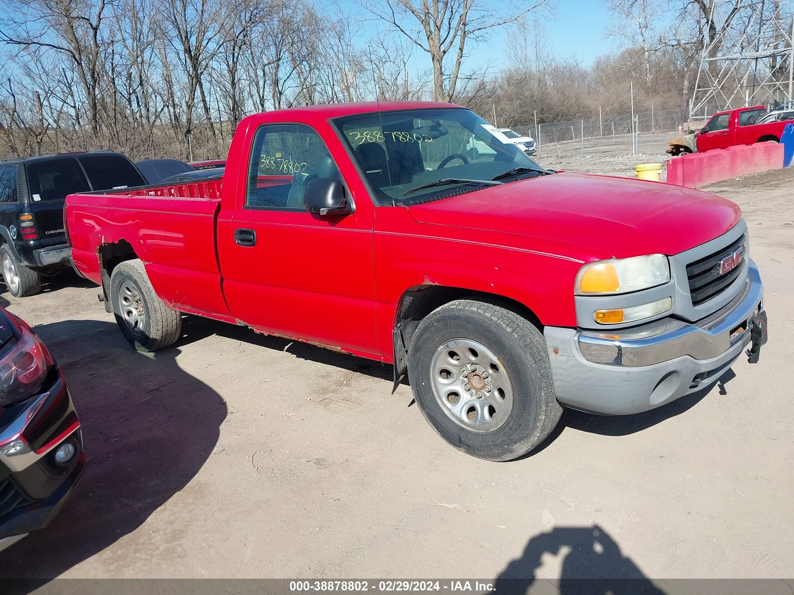 GMC SIERRA 2004 1gtec14v54z264700