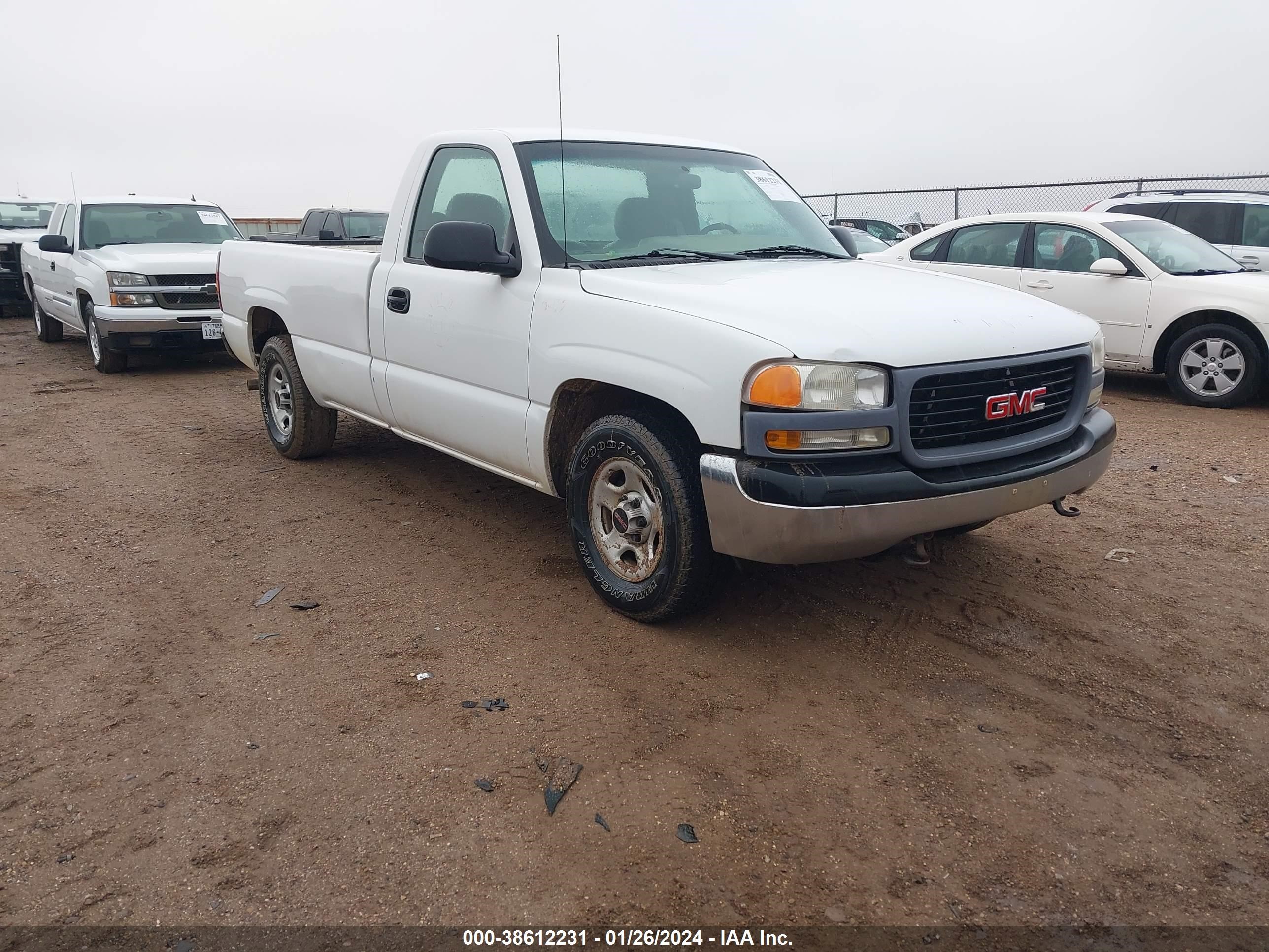 GMC SIERRA 2001 1gtec14v81z252889