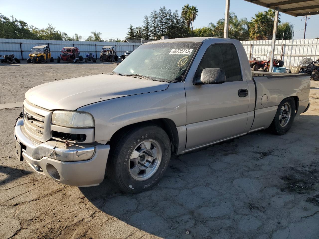 GMC SIERRA 2004 1gtec14v84z268787