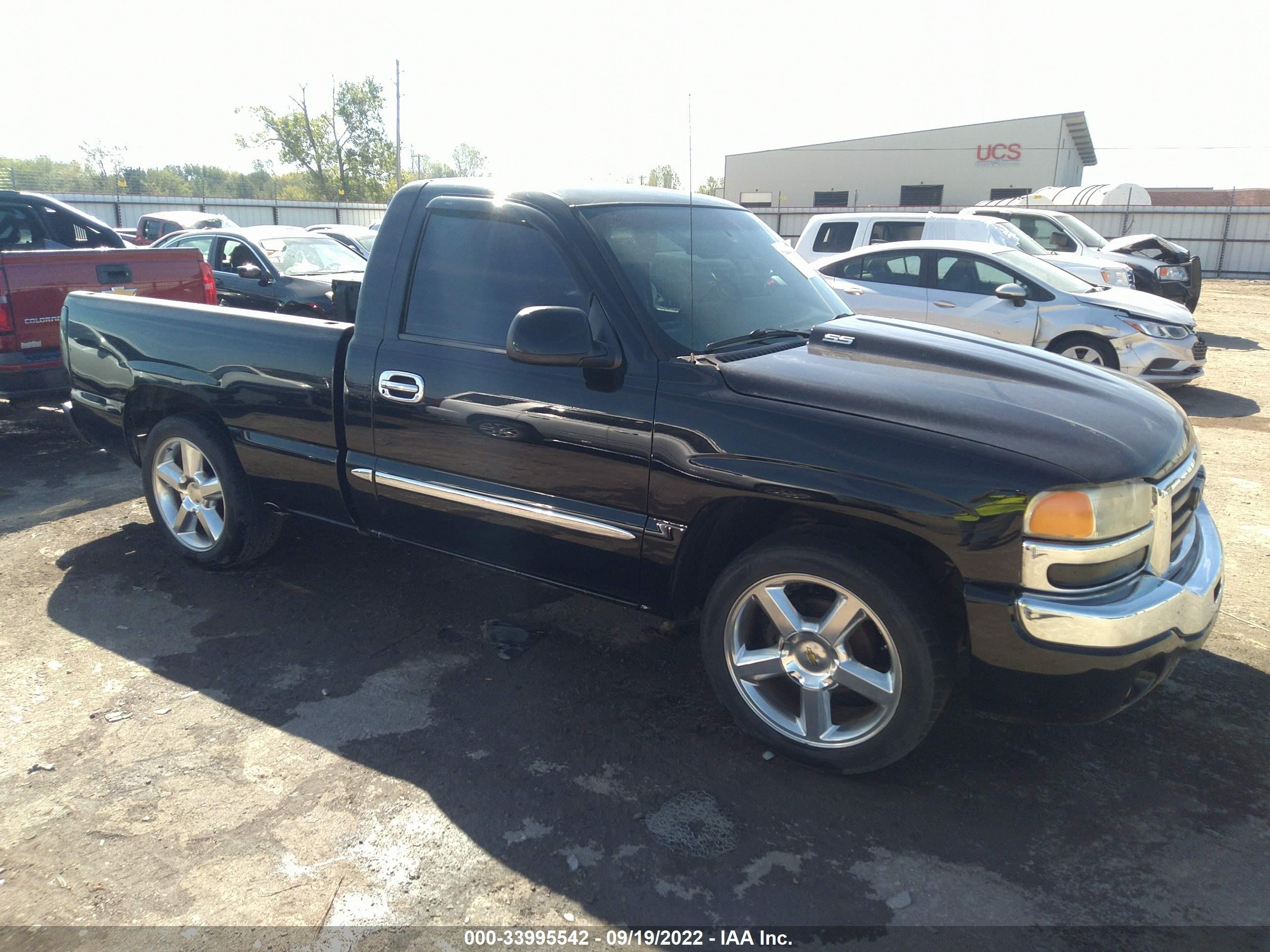 GMC SIERRA 2003 1gtec14v93z282521